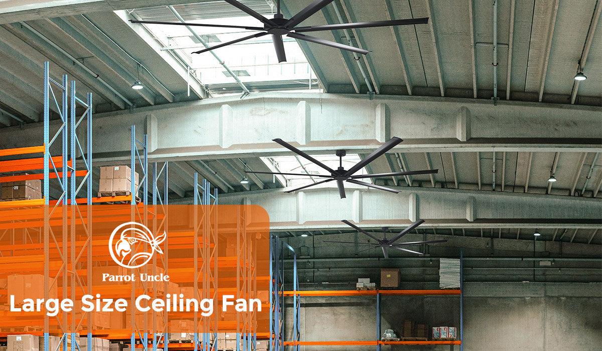 Why Your Large Space Needs a Large Ceiling Fan