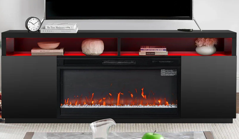 How to Choose the Right Fire Size for Electric Media Wall Based on TV Size