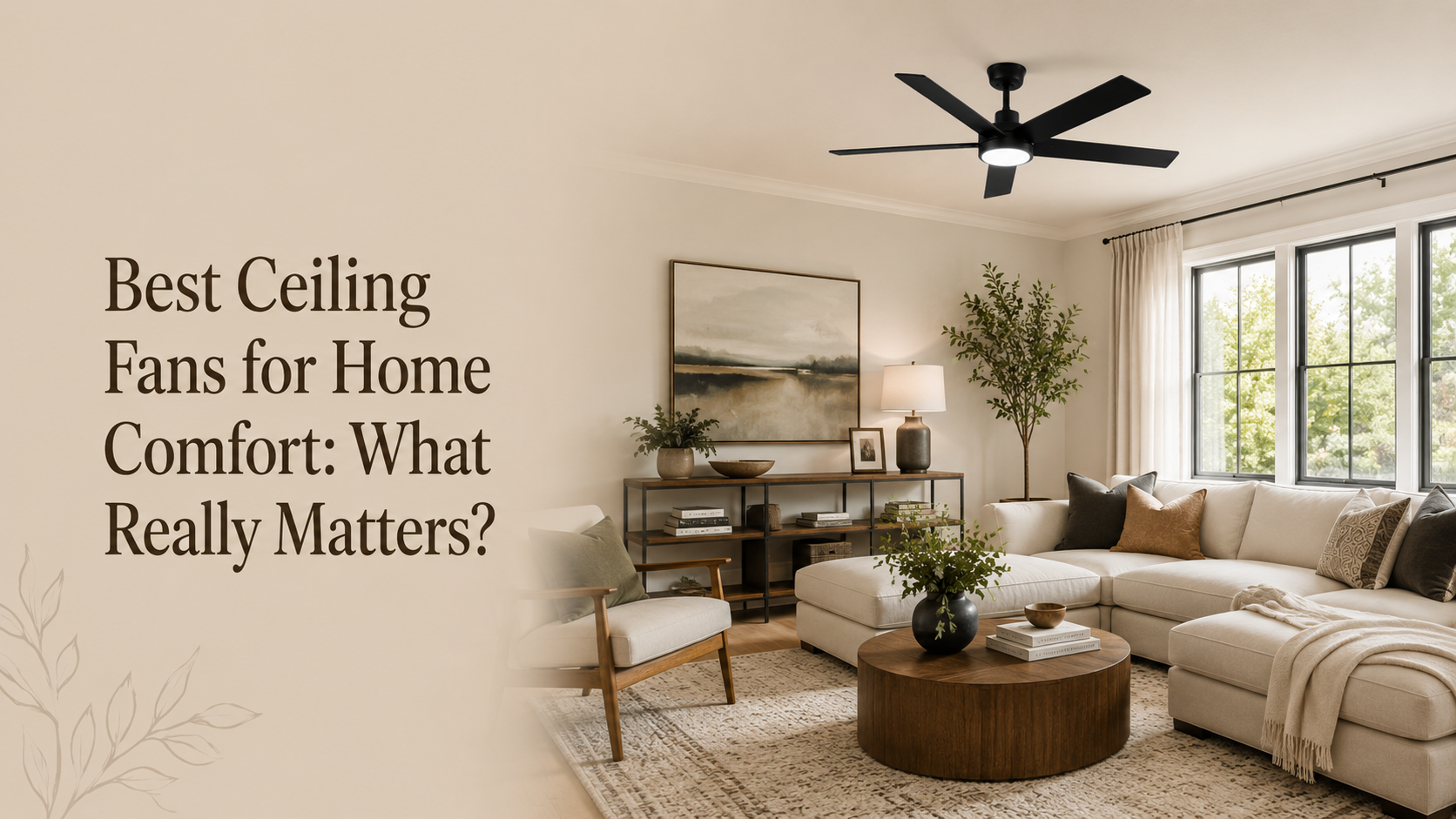 Best Ceiling Fans for Home Comfort: What Really Matters? -Parrot Uncle