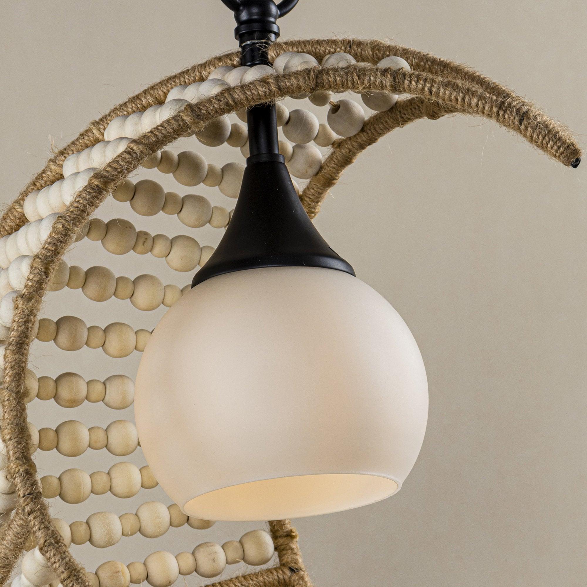1-Light Farmhouse Boho Pendant Lighting - ParrotUncle