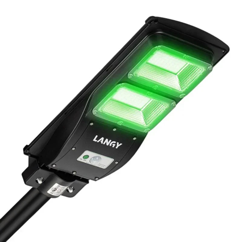 Solar Green Feeder Light for Hunting -12,000 lumens