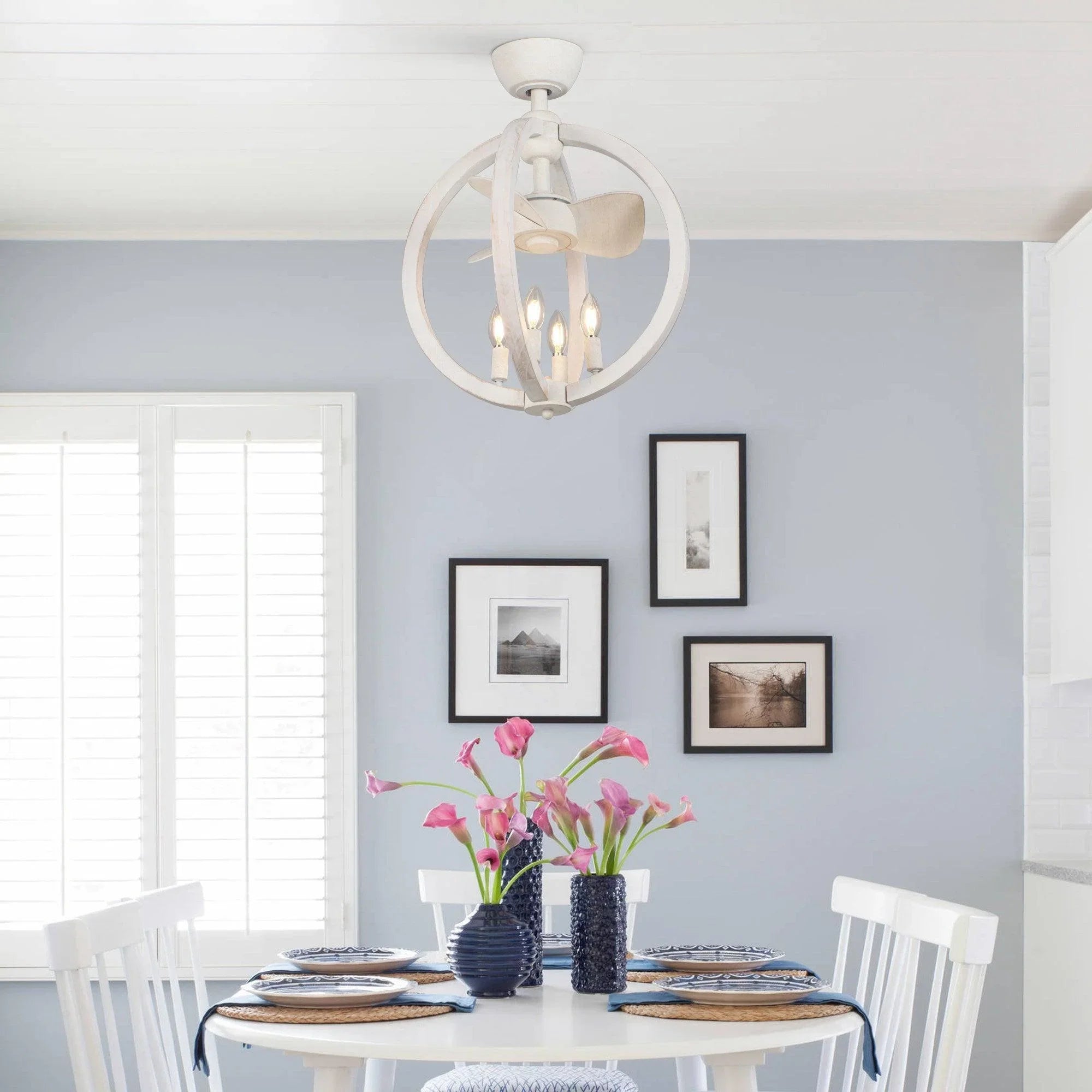 18" Cairns DC Motor Modern Downrod Mount Reversible Ceiling Fan with Lighting and Remote Control - ParrotUncle