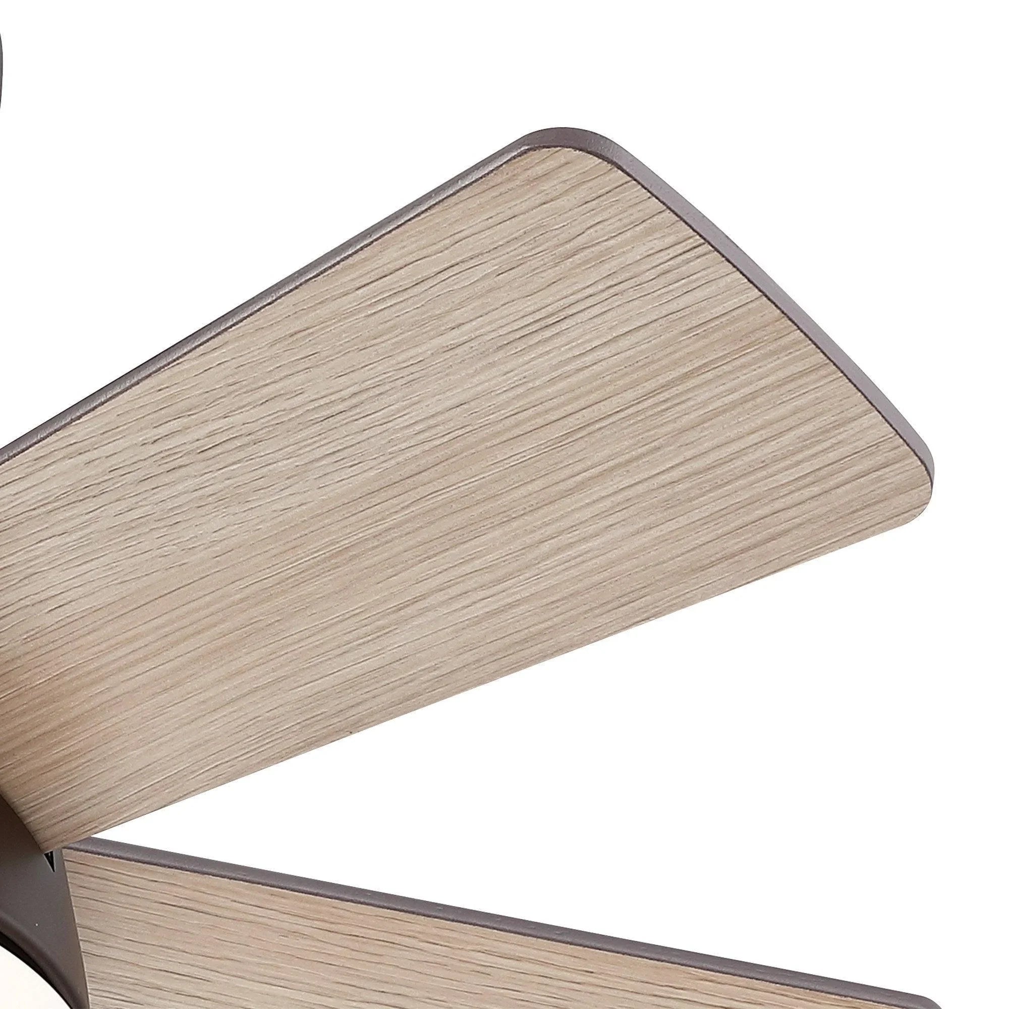 24" Industrial Flush Mount Reversible Iron Ceiling Fan with Lighting and Remote Control - ParrotUncle