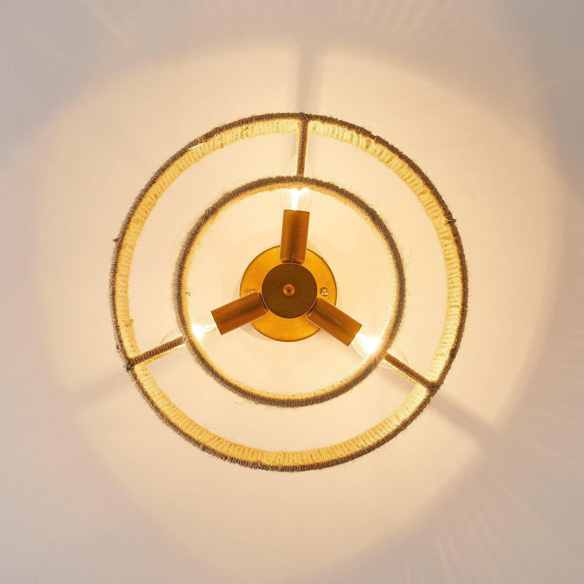 3-Light Traditional Flush Mount Light - ParrotUncle