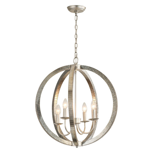 4-Light Golden Modern Iron Chandelier Industrial Classic Ceiling Pendant Lights - ParrotUncle