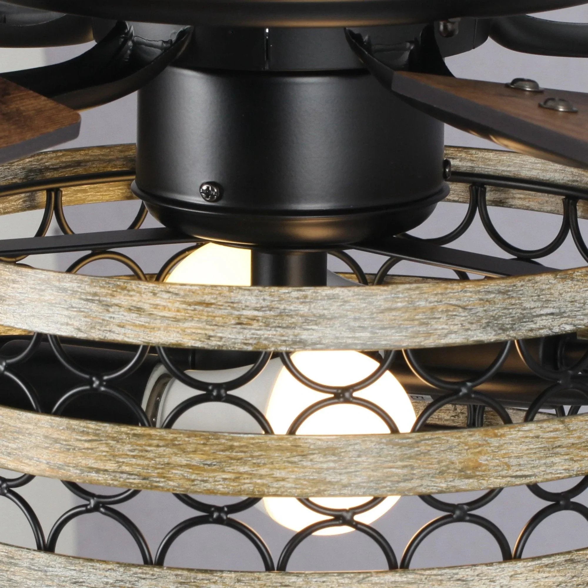 52" Alward Smart Fan with Light Kit - ParrotUncle