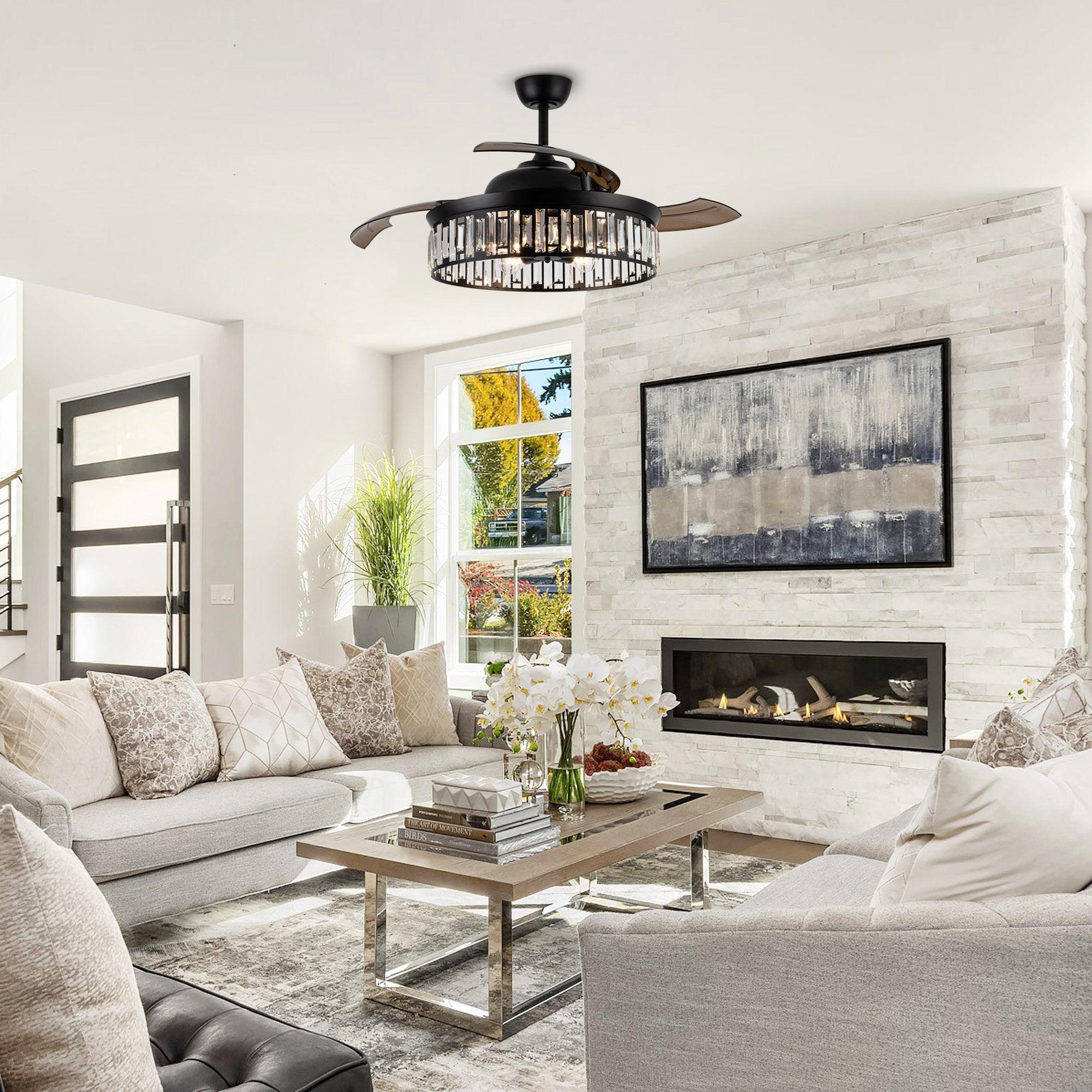 52" Broxburne Smart Fan with Light Kit - ParrotUncle