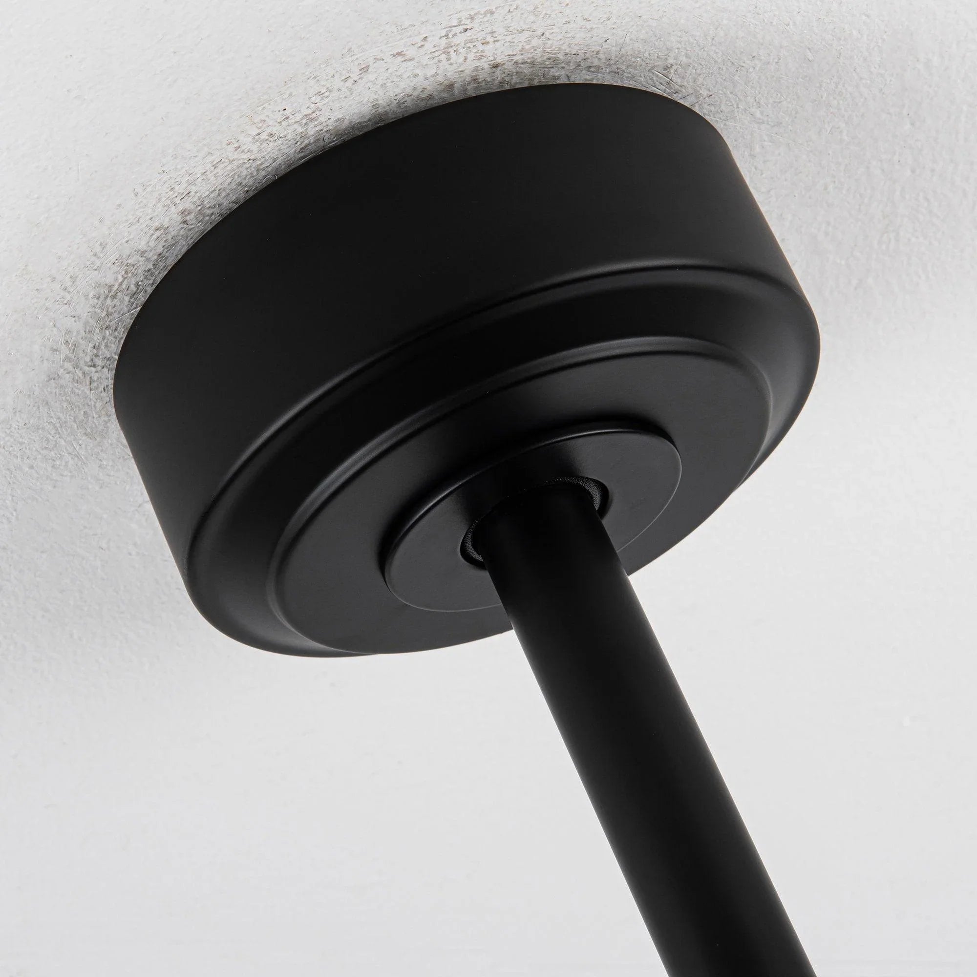 52" Kashmir Industrial Downrod Mount Reversible Ceiling Fan with Lighting and Remote Control - ParrotUncle