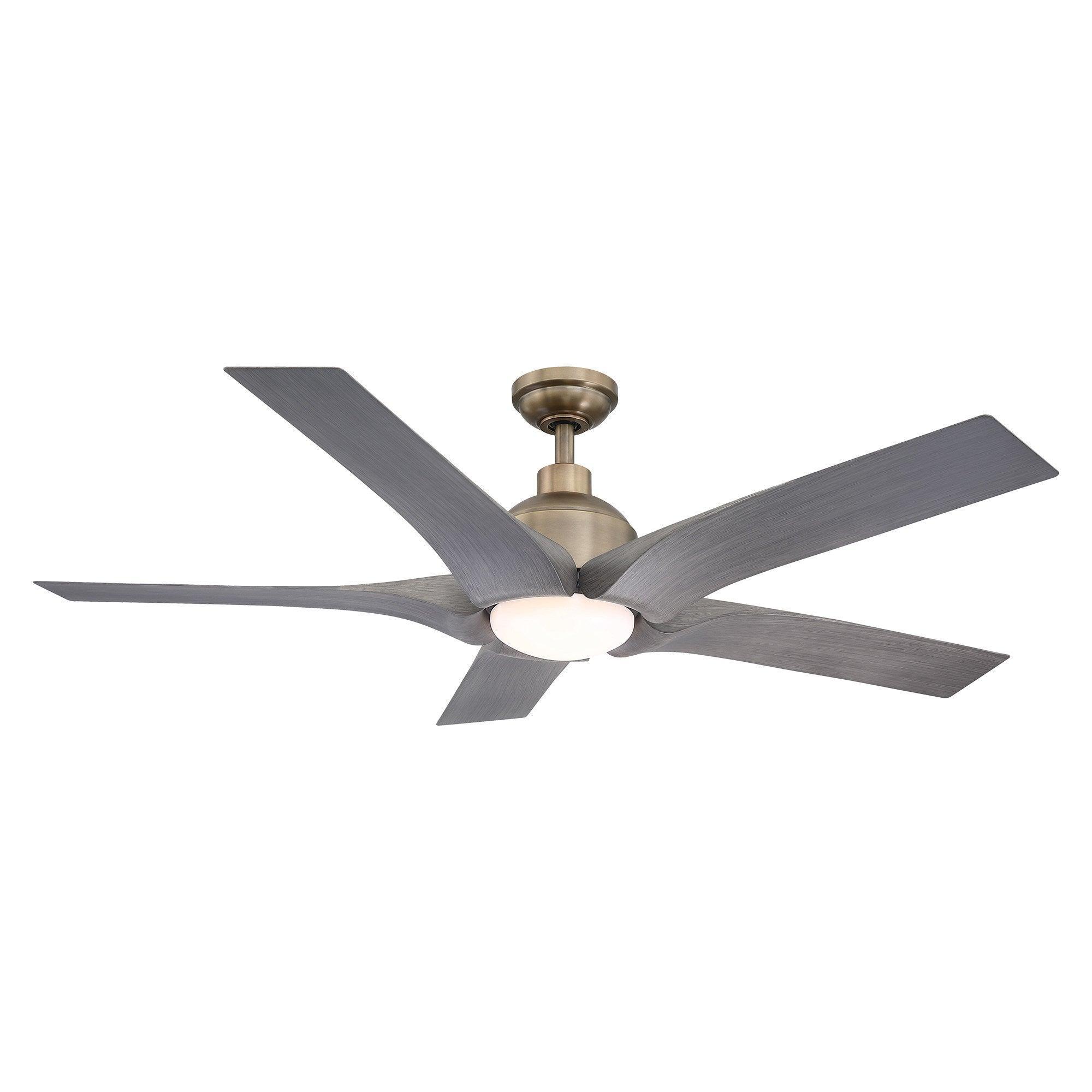 56" Genoa Modern DC Motor Downrod Mount Reversible Ceiling Fan with Lighting and Remote Control - ParrotUncle