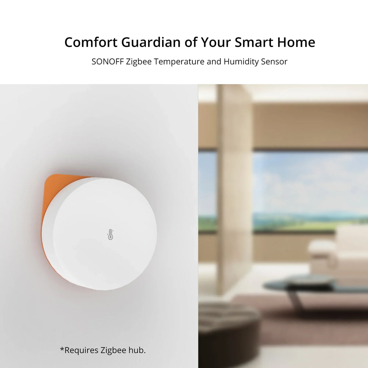 Zigbee High-Accurate Temperature and Humidity Sensor