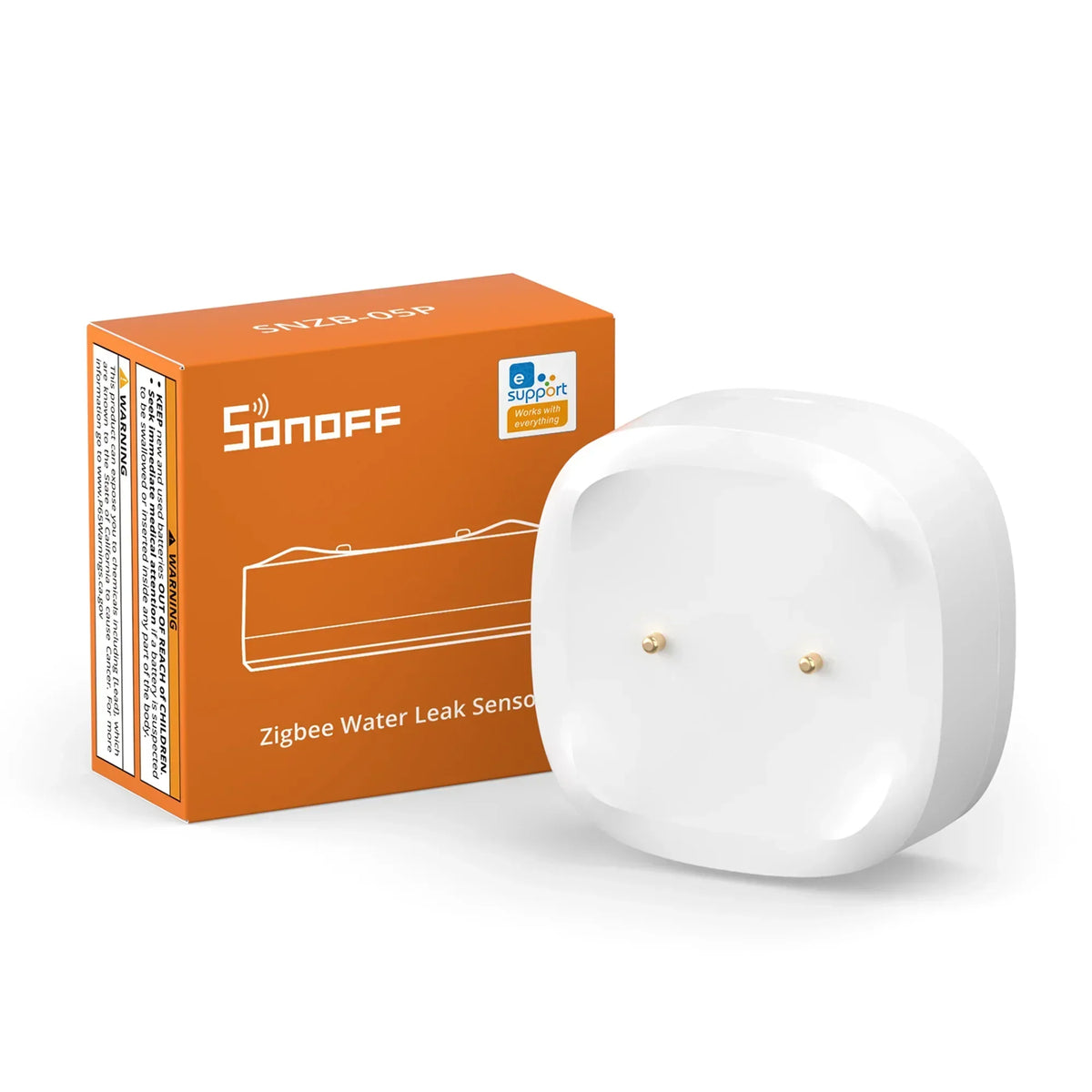 Zigbee Water Leak Sensor IP67 for Kitchen Bathroom Basement