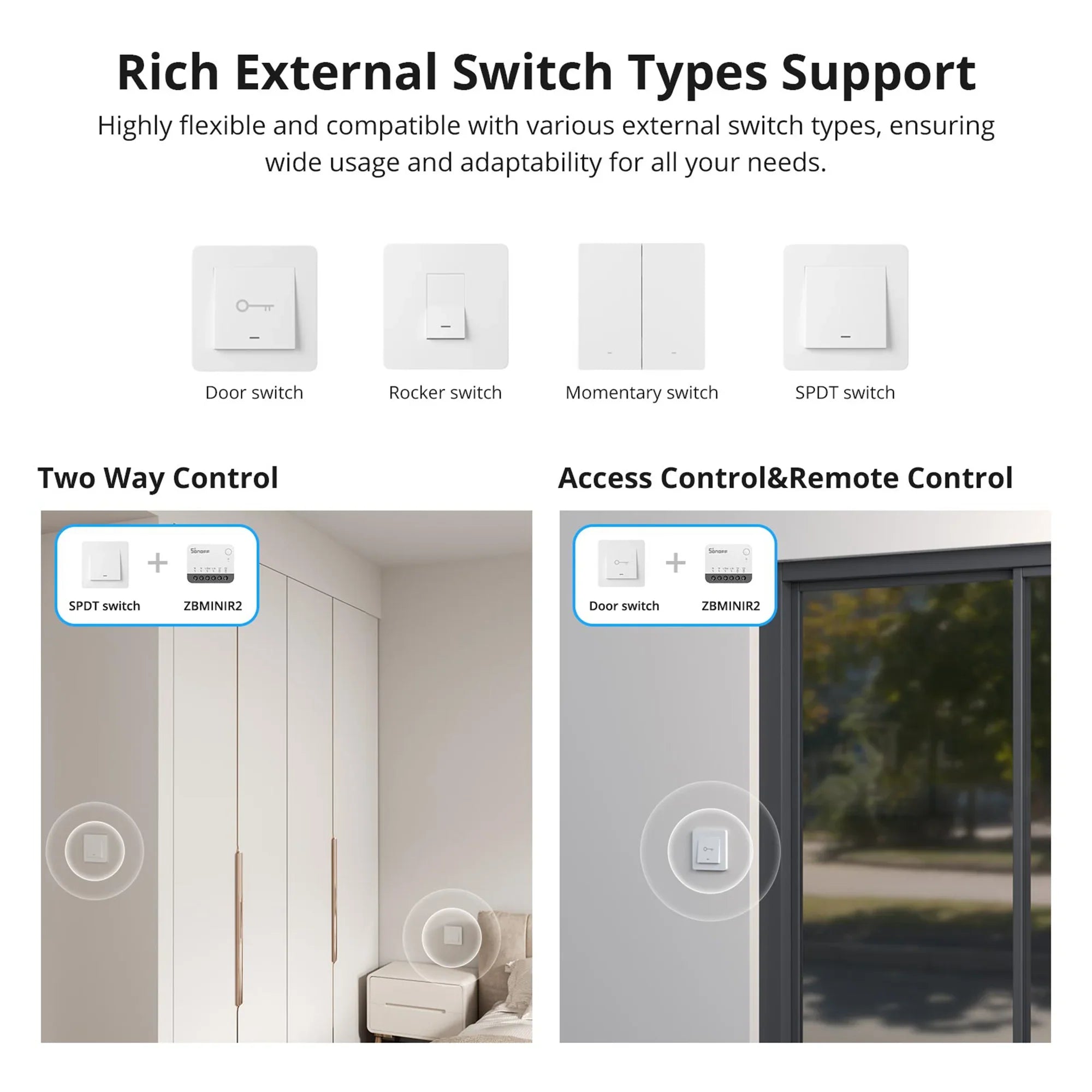 ZBMINI Extreme Zigbee Smart Switch, Neutral Wire Required