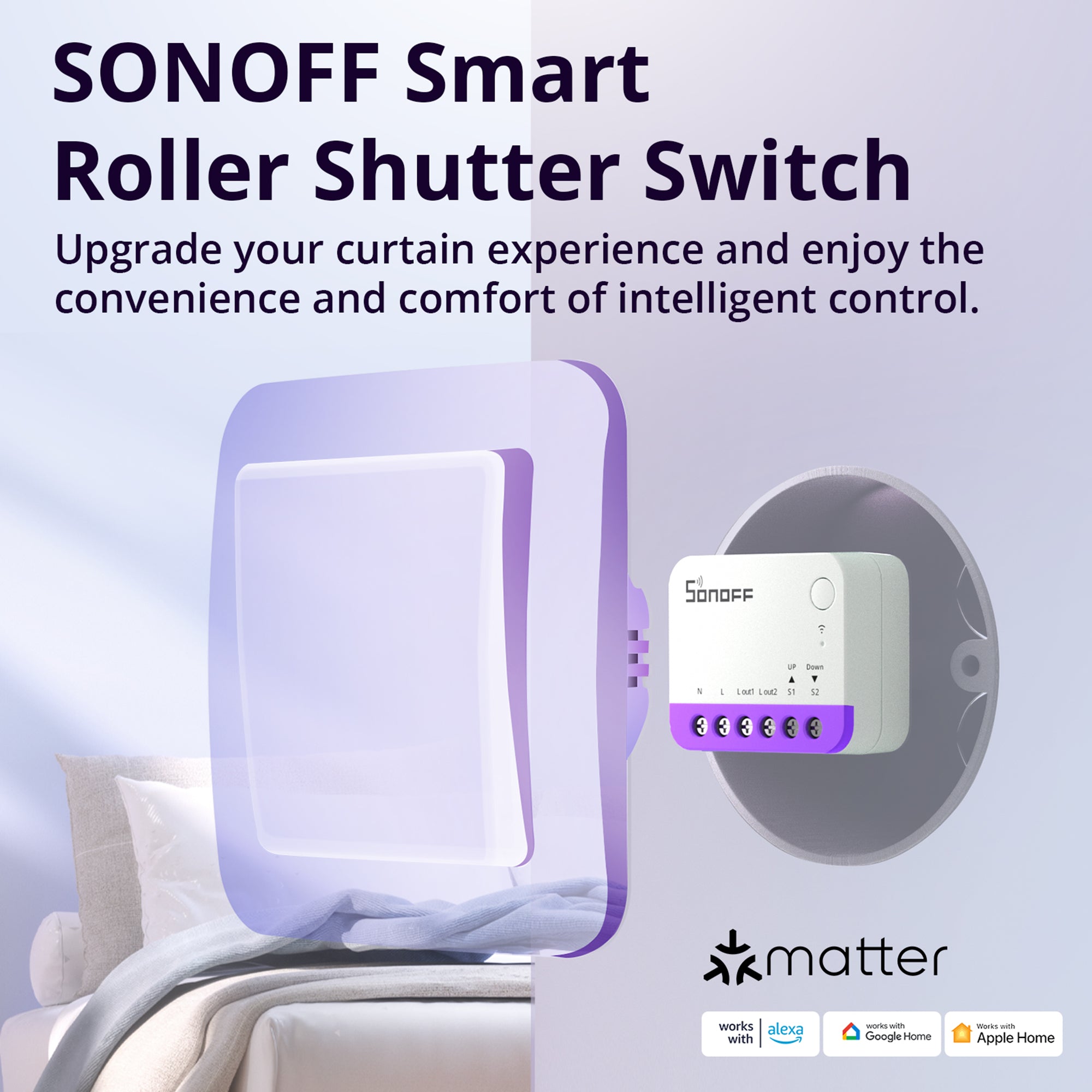 SONOFF MINI-RBS WiFi Smart Roller Shutter Switch