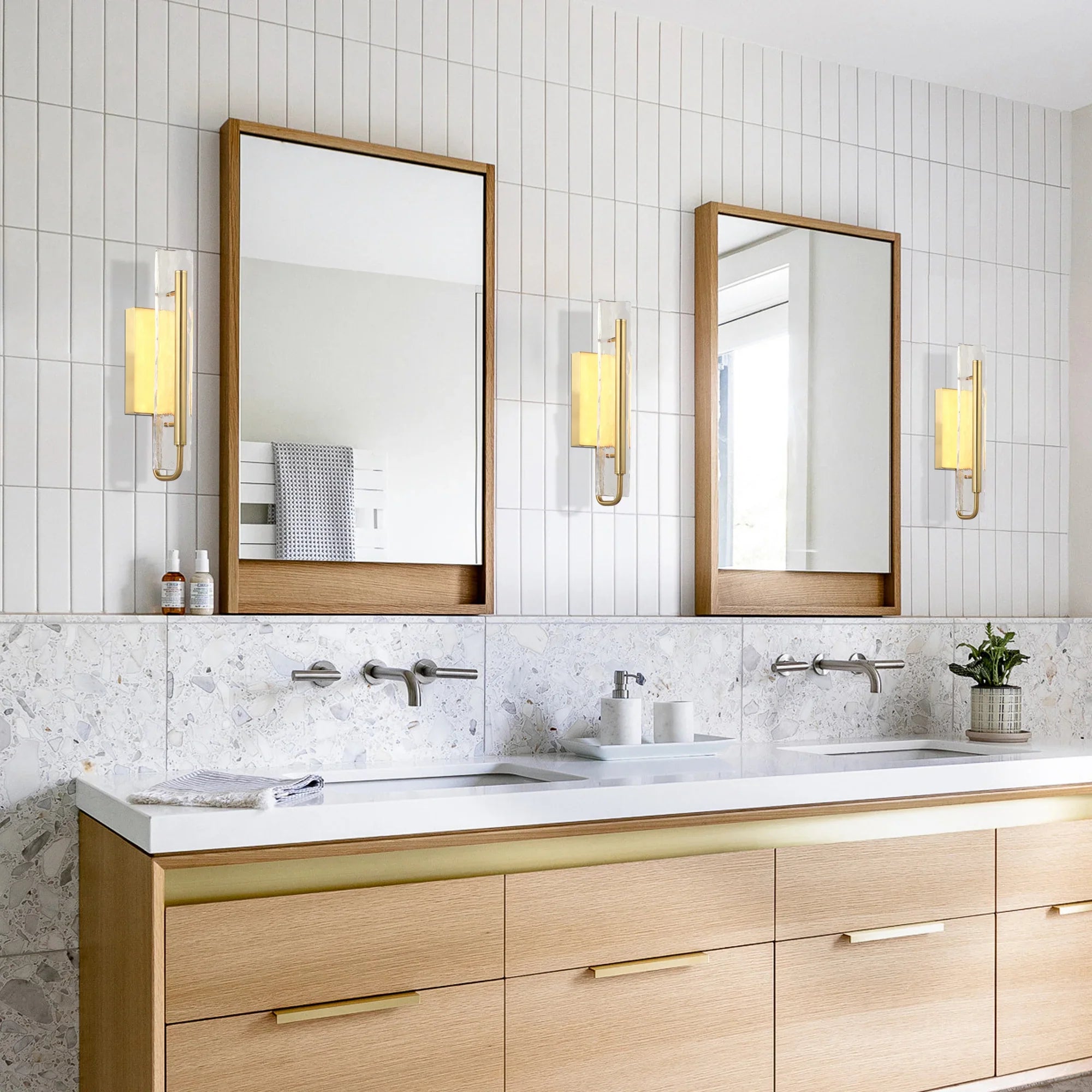 Perimost 18 Inch Luxury LED Mirror Vanity Light