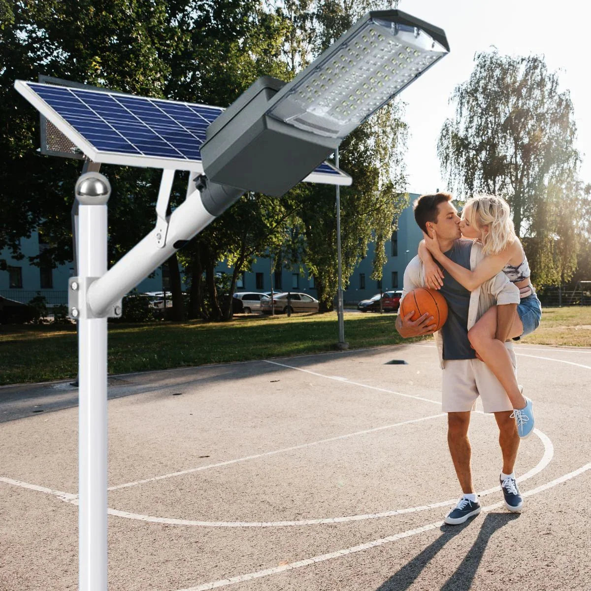 1200W Solar Parking lot Light -40000lumens