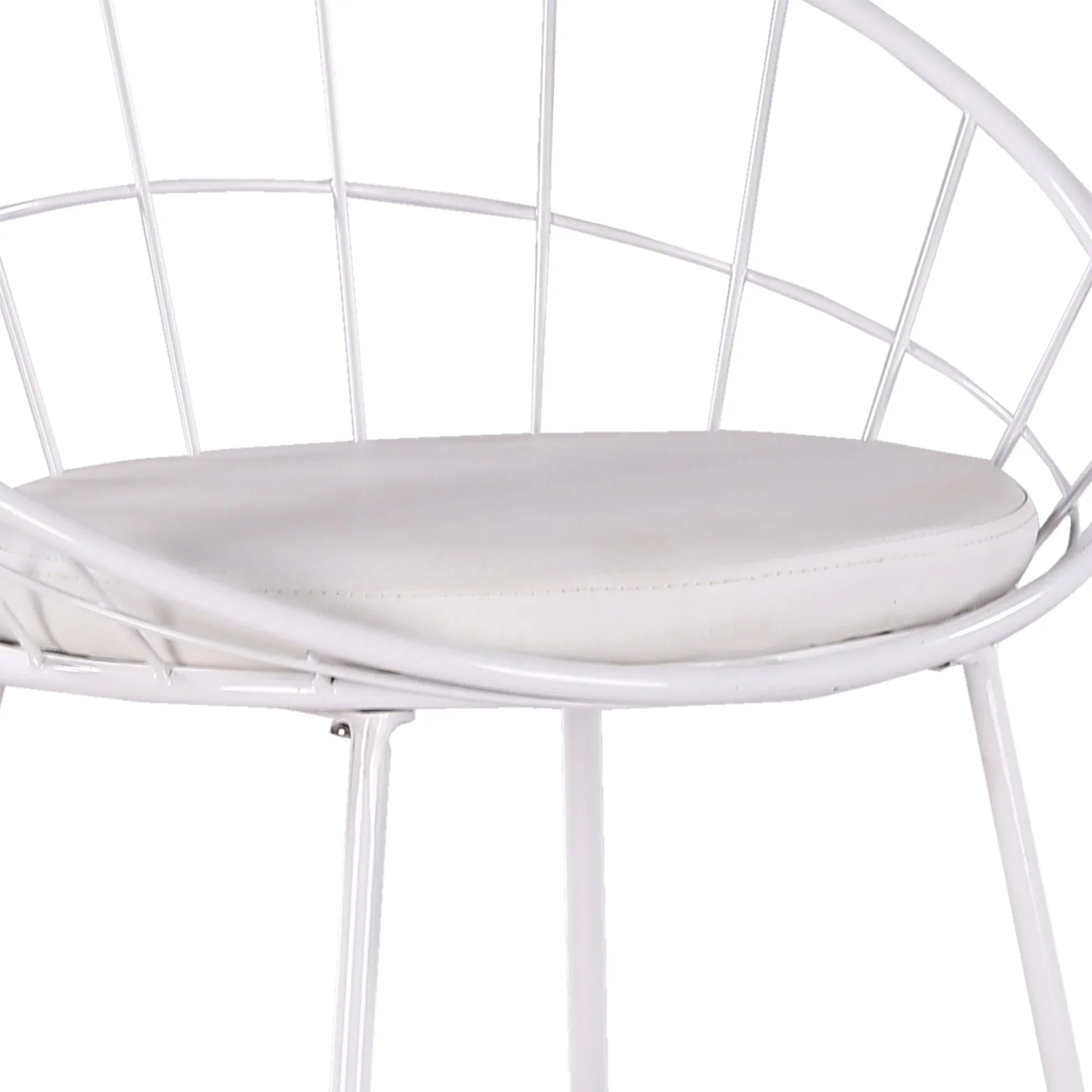 Set of 2 Nordic Bar Wrought Iron Stool Modern Minimalist Barstool