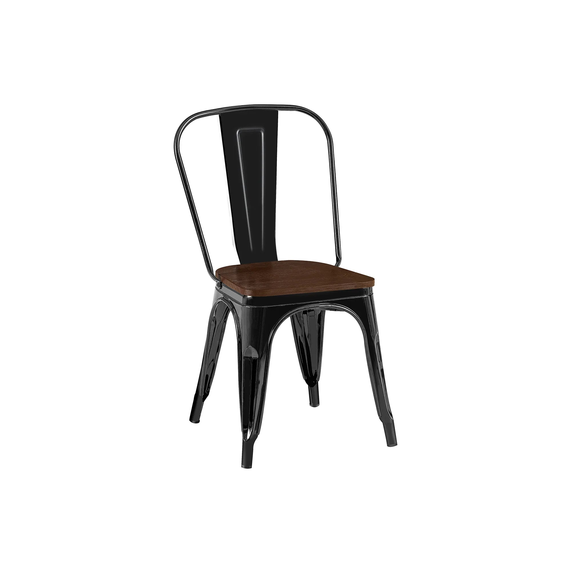Juego de mesa de comedor de 5 piezas de madera maciza de caucho de 48" de ancho con respaldo de silla en forma de diamante