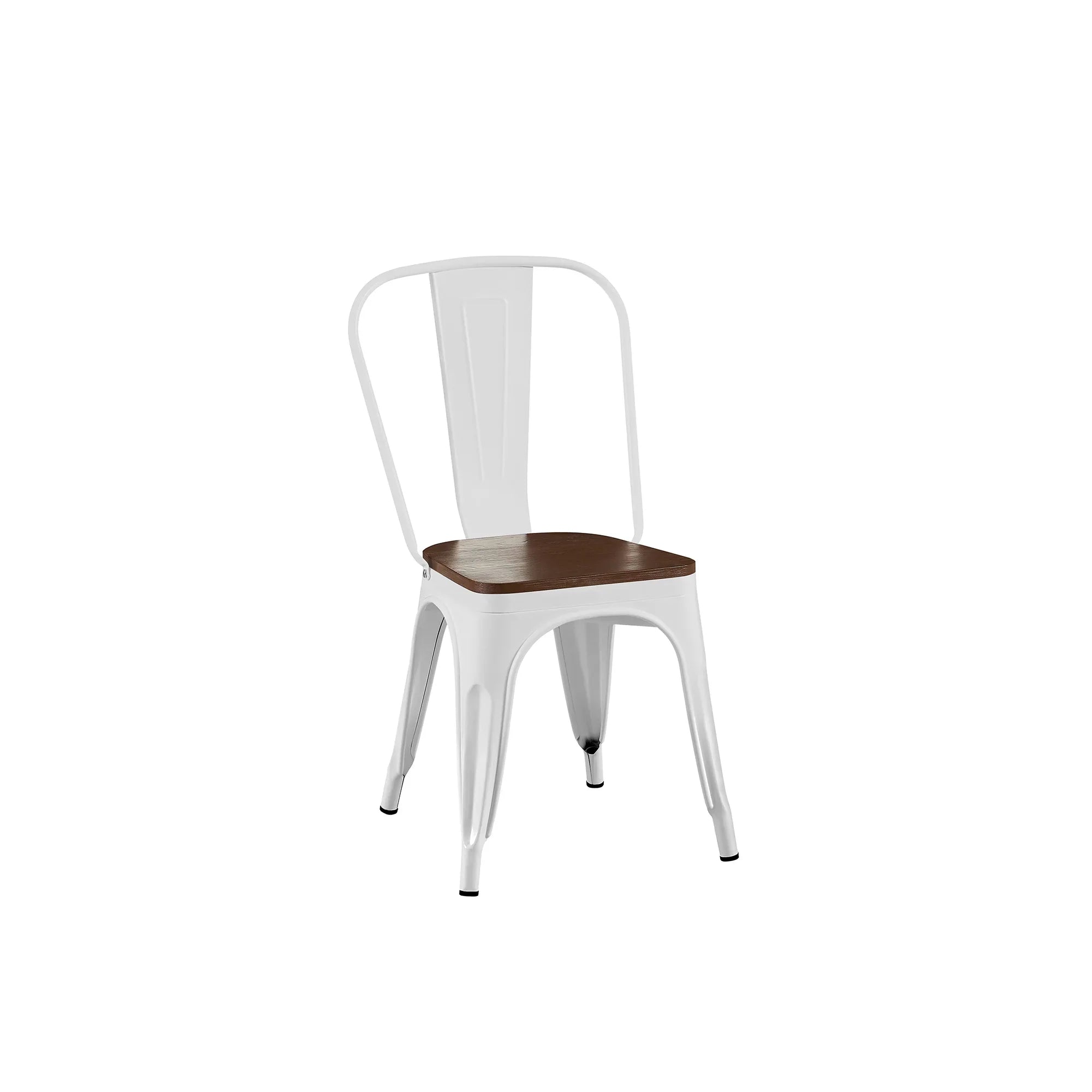 Juego de mesa de comedor de 5 piezas de madera maciza de caucho de 48" de ancho con respaldo de silla en forma de diamante