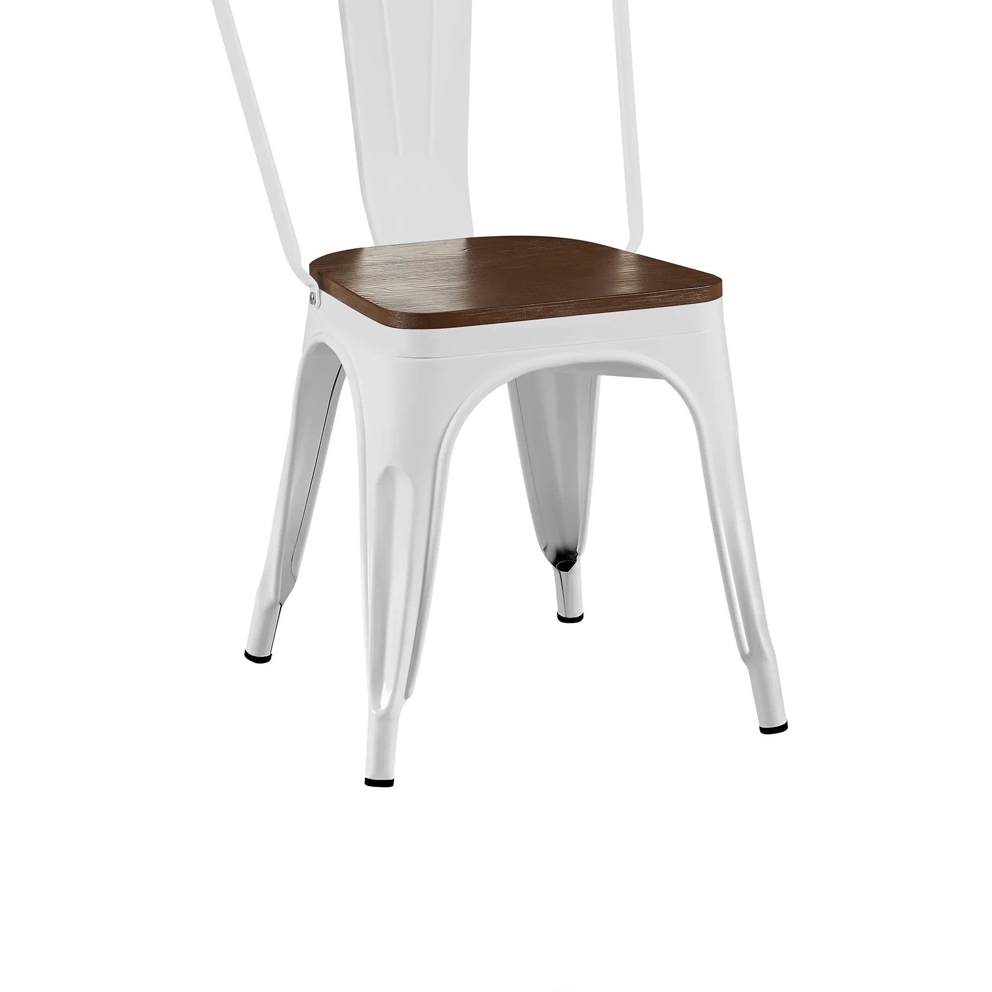 Juego de mesa de comedor de 5 piezas de madera maciza de caucho de 48" de ancho con respaldo de silla en forma de diamante