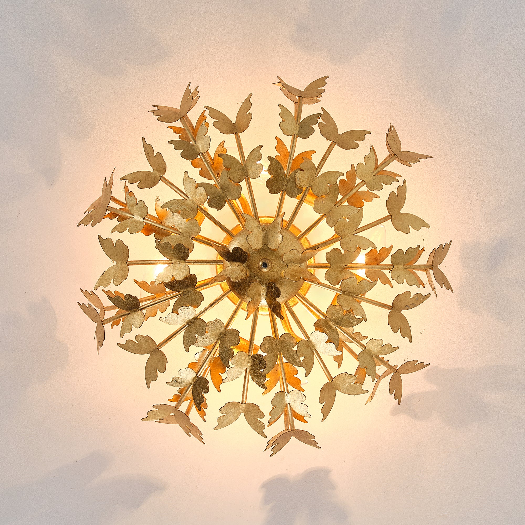 18 Inch Betsy 4-Light Semi-Flush Mount Ceiling Light