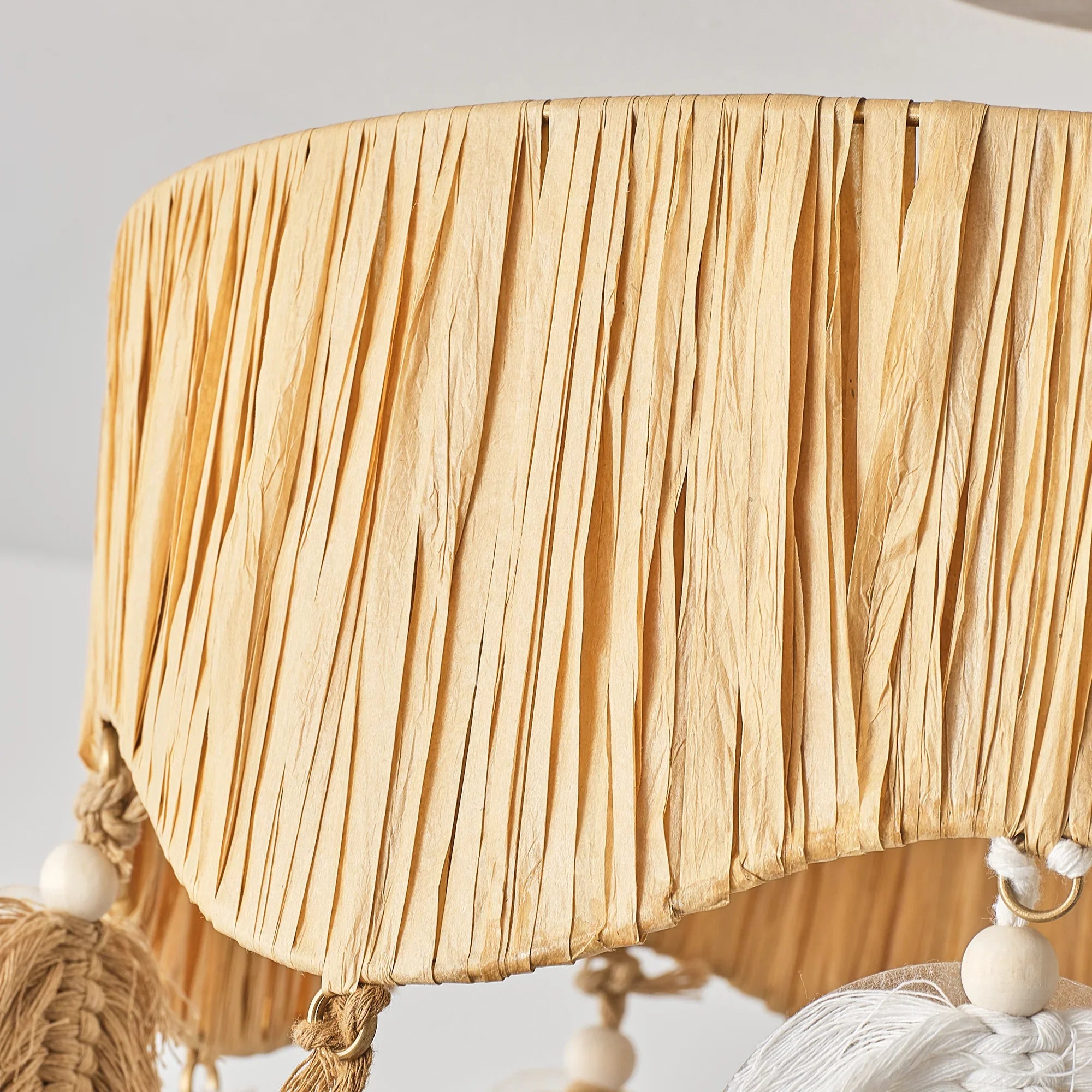 18" Rudolf Golden Bohemian Semi-Flush Mount Ceiling Light