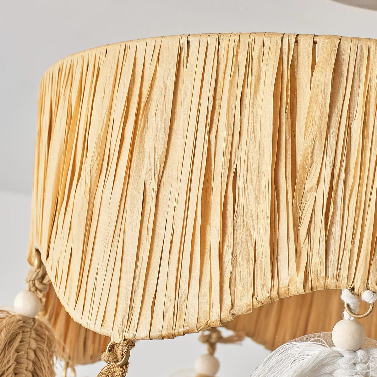 18" Rudolf Golden Bohemian Semi-Flush Mount Ceiling Light