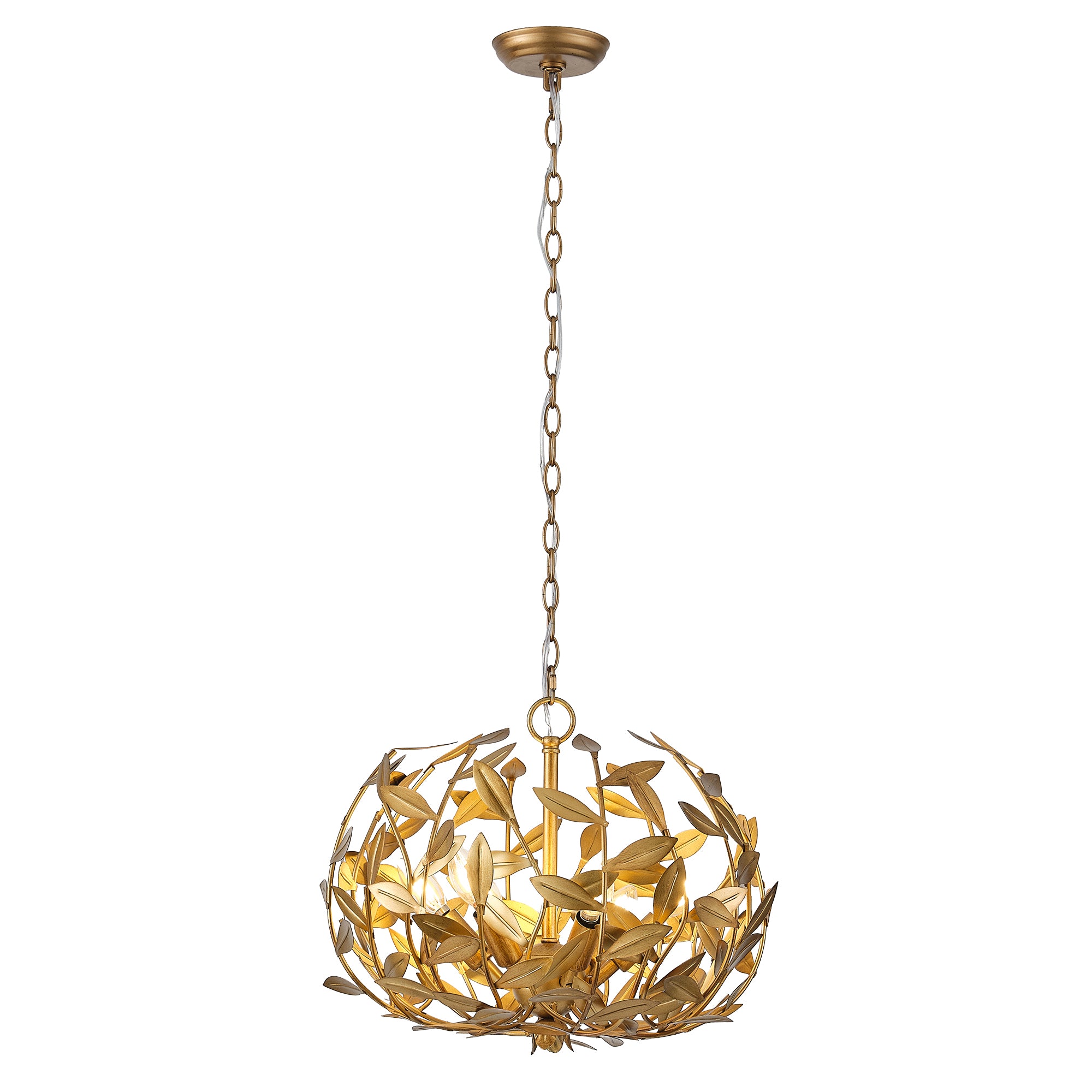 20 Inch Vic 6-Light Golden Chandelier