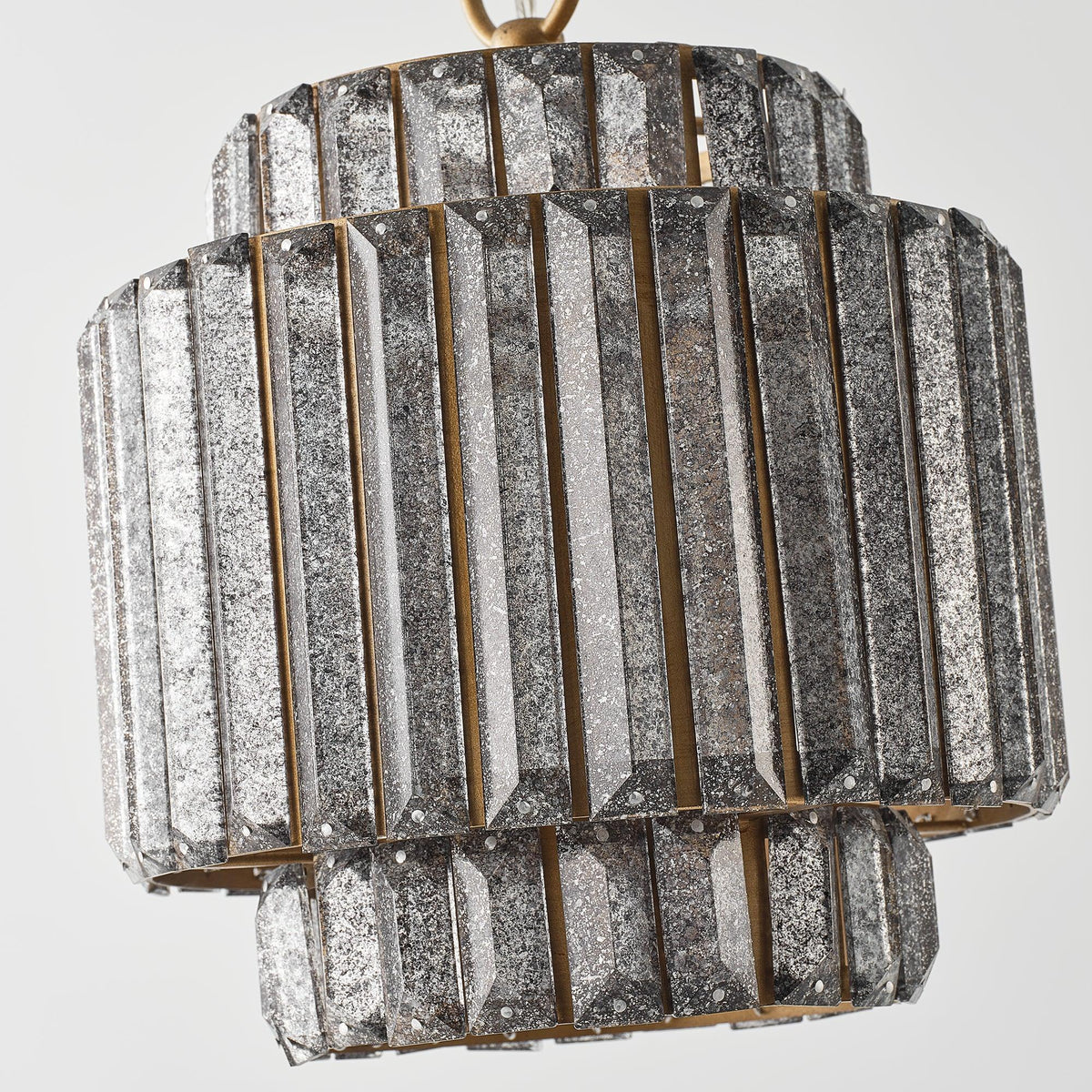 10" Rupert Golden Crystal Island Pendant Light