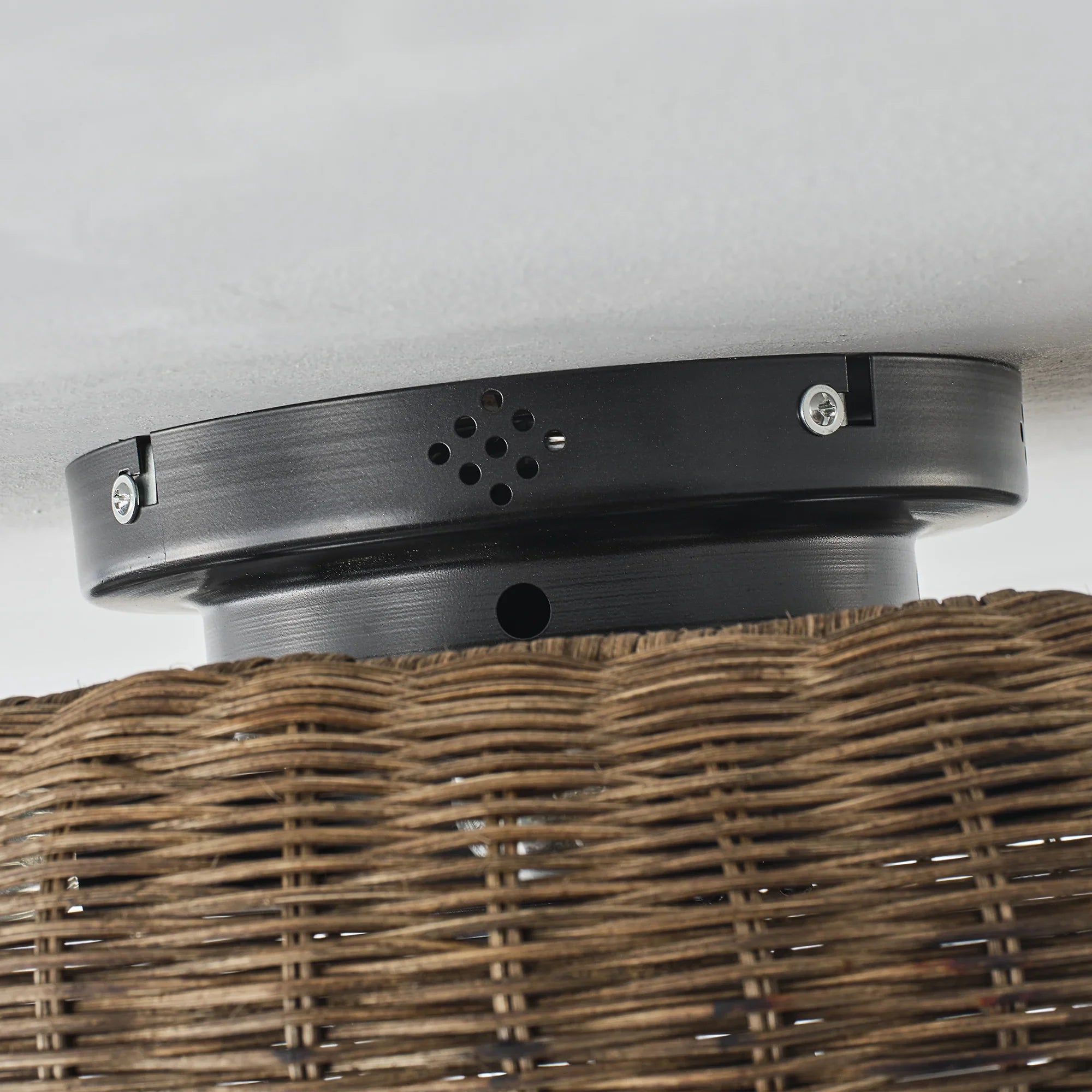 20" Rachel Bohemian Flush Mount Ceiling Fan with Light