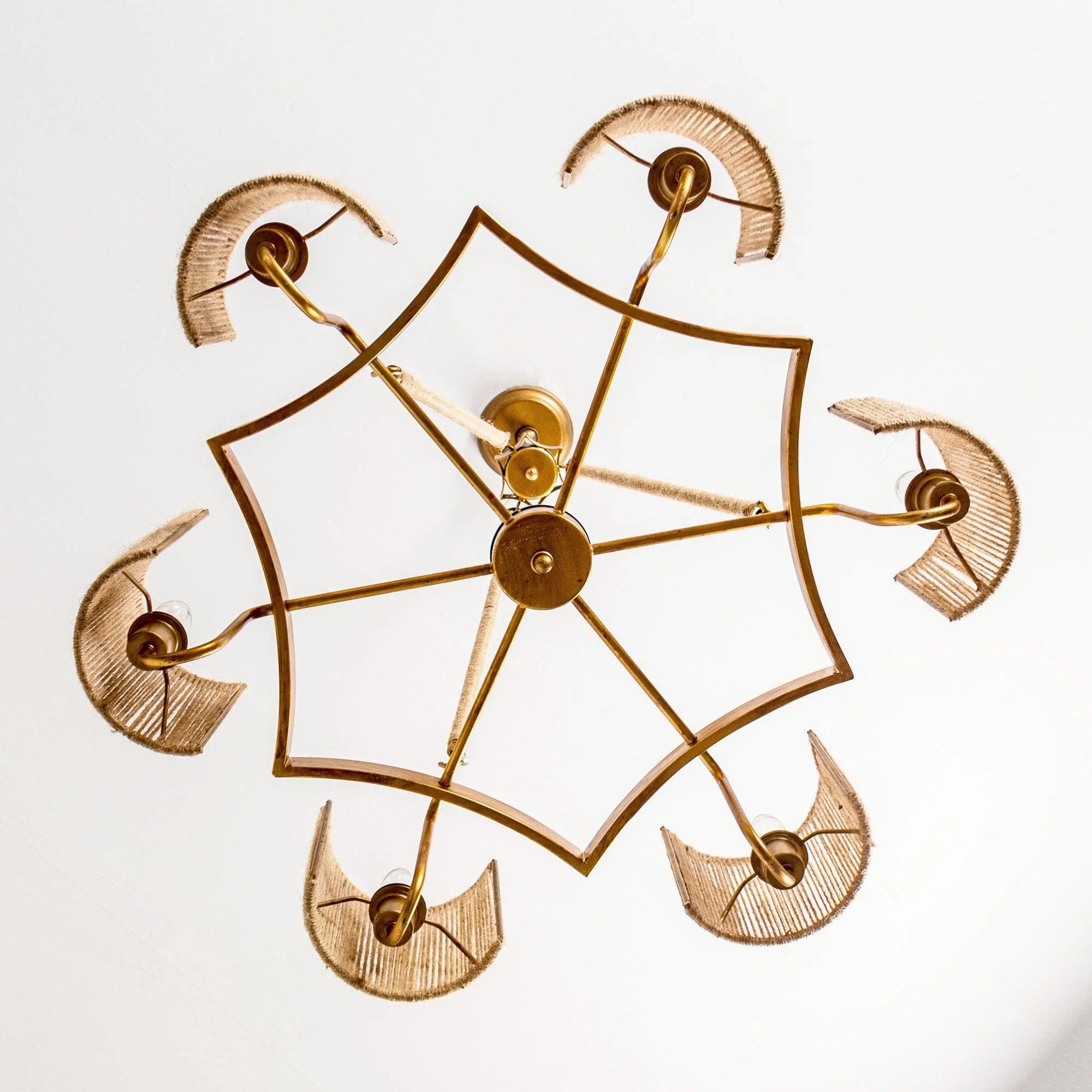 6-Light Farmhouse Bedroom Island Pendant Lighting