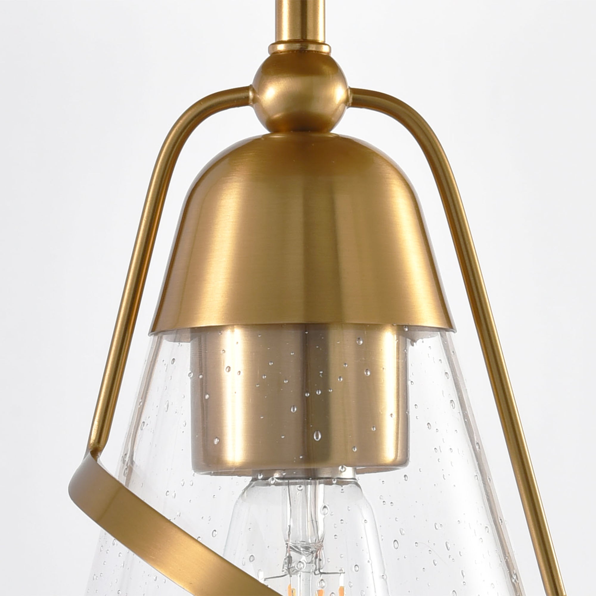 7 Inch Walker 1-Light Semi-Flush Mount Ceiling Light