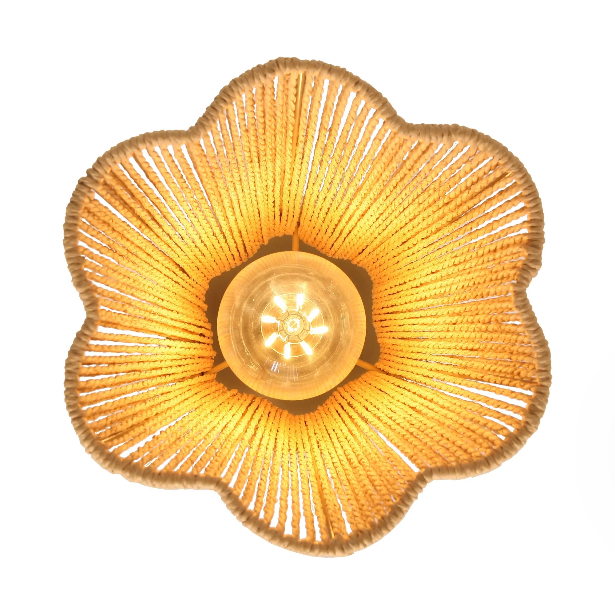 7 Inch Yves 1-Light Semi-Flush Mount Ceiling Light