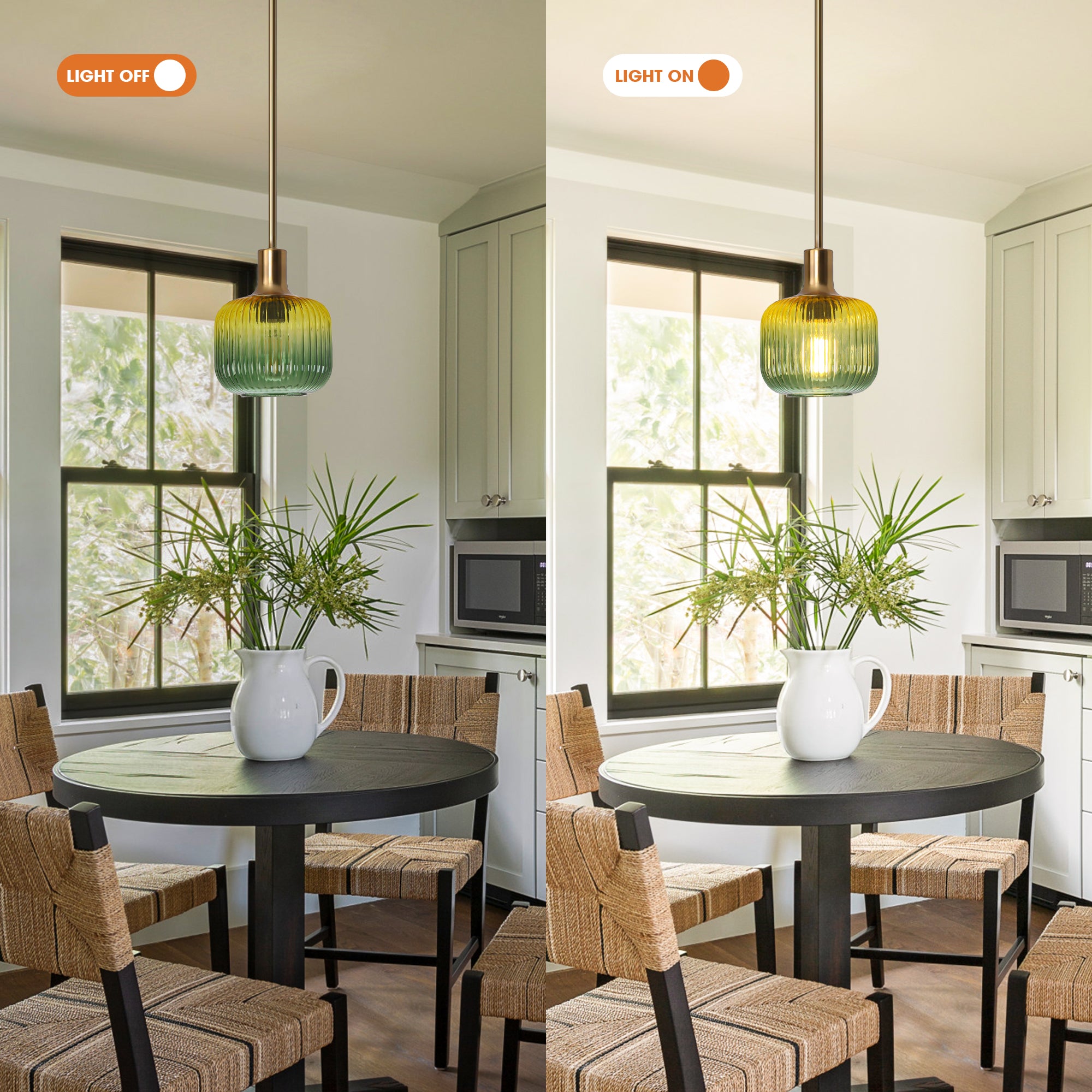 6 Inch Felix 1-Light Island Pendant Light