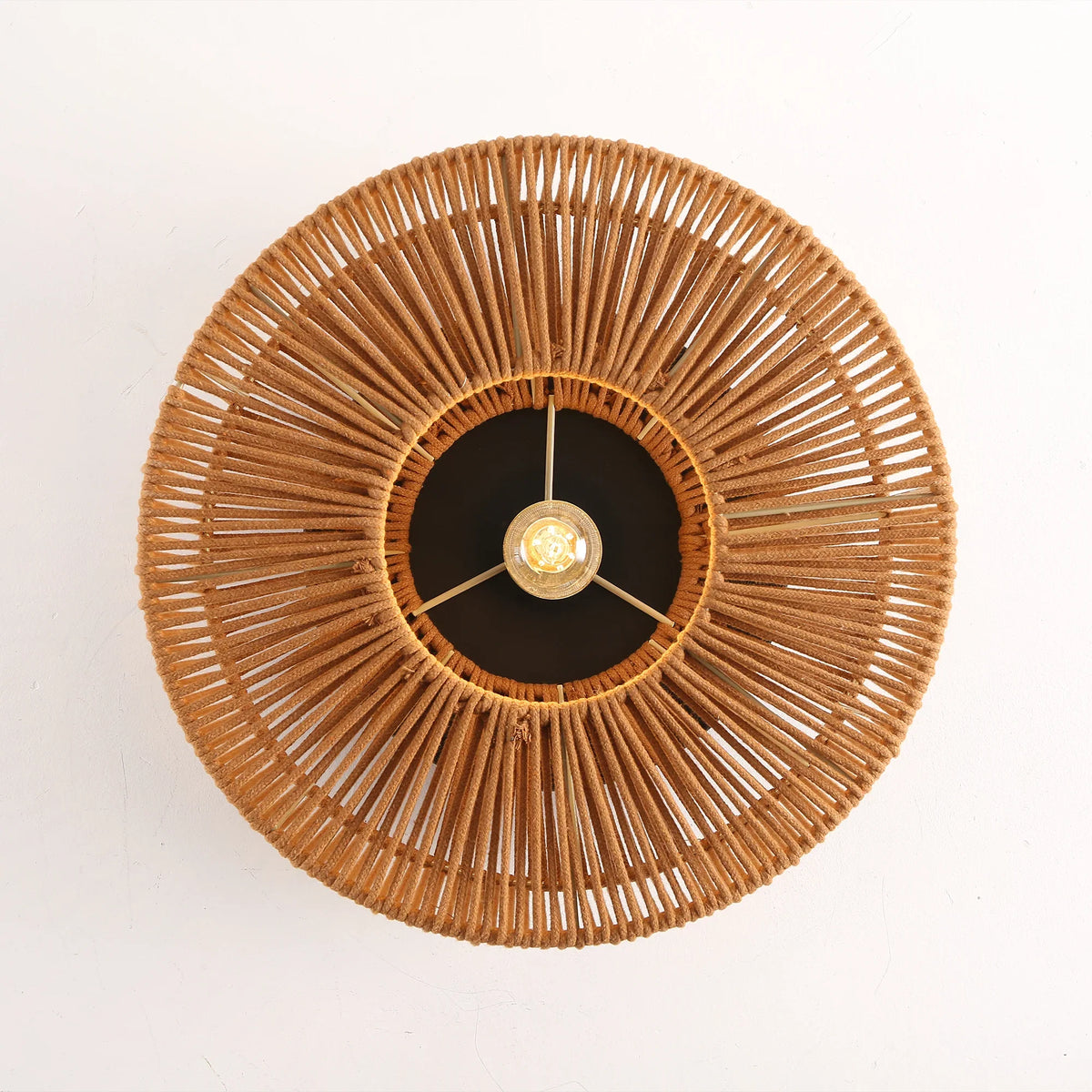 Setlla 1-Light Farmhouse Flush Mount Ceiling Light