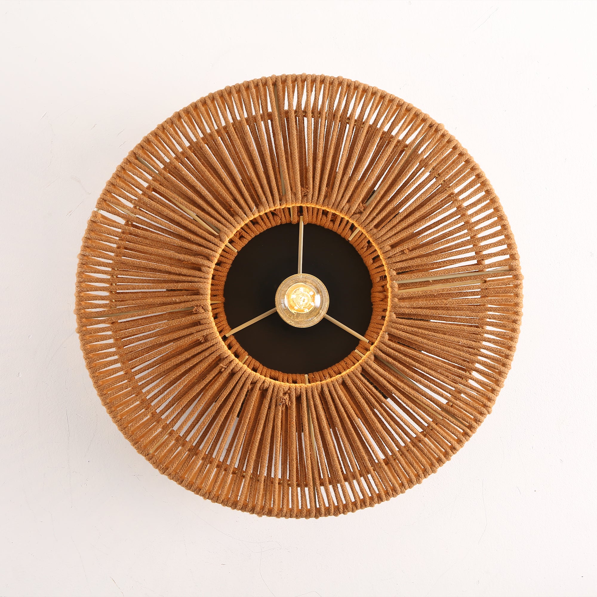 Setlla 1-Light Farmhouse Flush Mount Ceiling Light