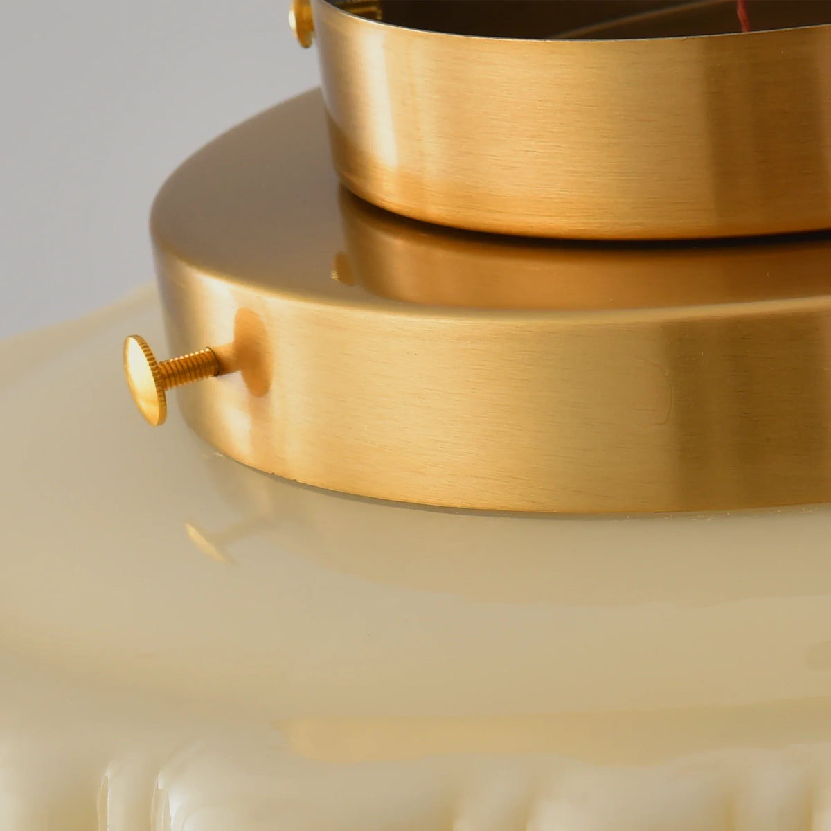 Patricia 3-Light Gold Brass Flush Mount Ceiling Light
