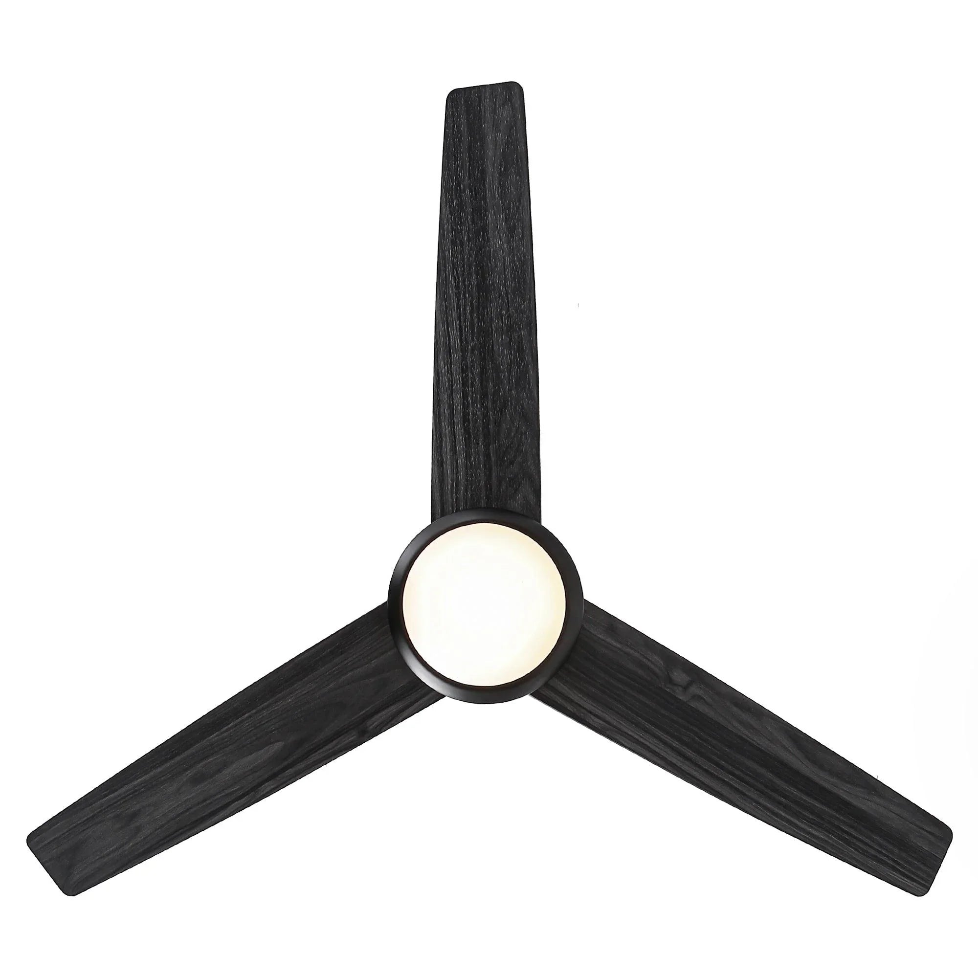 52" 4 Speed Wall Control Ceiling Fan with LED Lighting