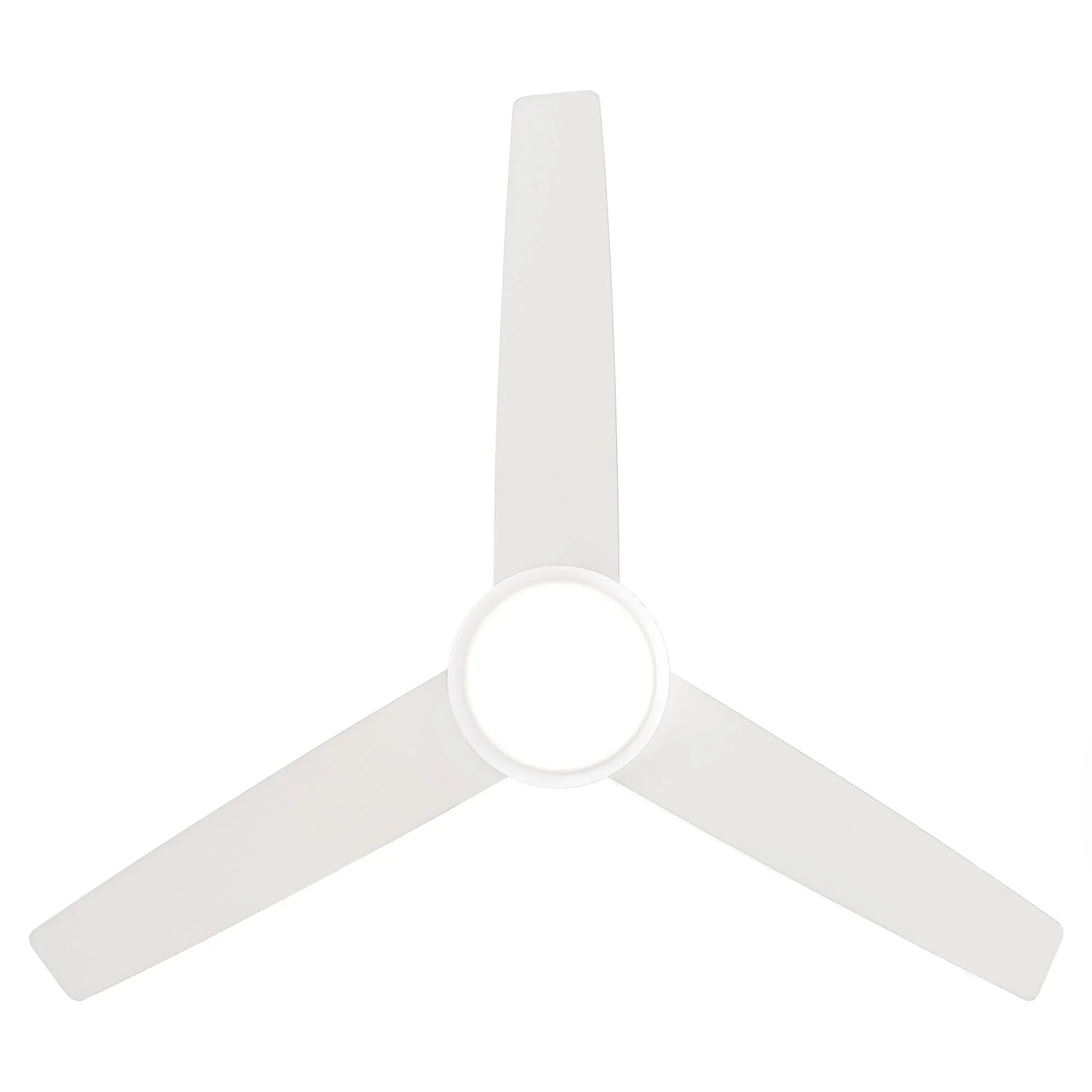 52" 4 Speed Wall Control Ceiling Fan with LED Lighting