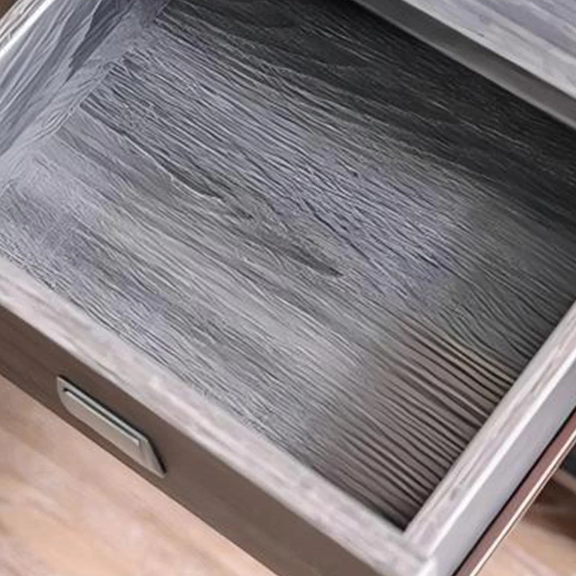 Mesa auxiliar Amity de Furniture of America, gris