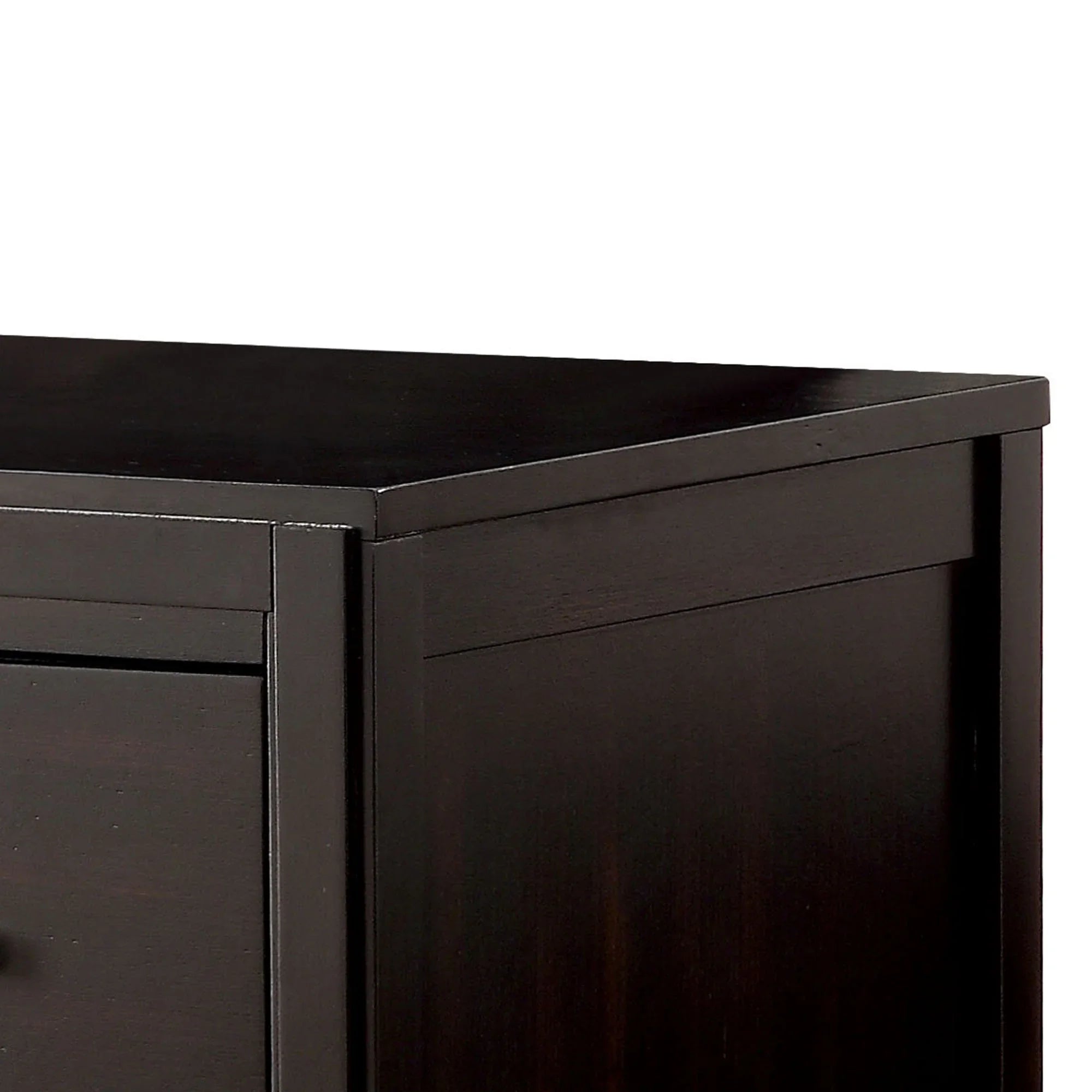 Berenice 23" Transitional Solid Wood 2-Drawer Nightstand