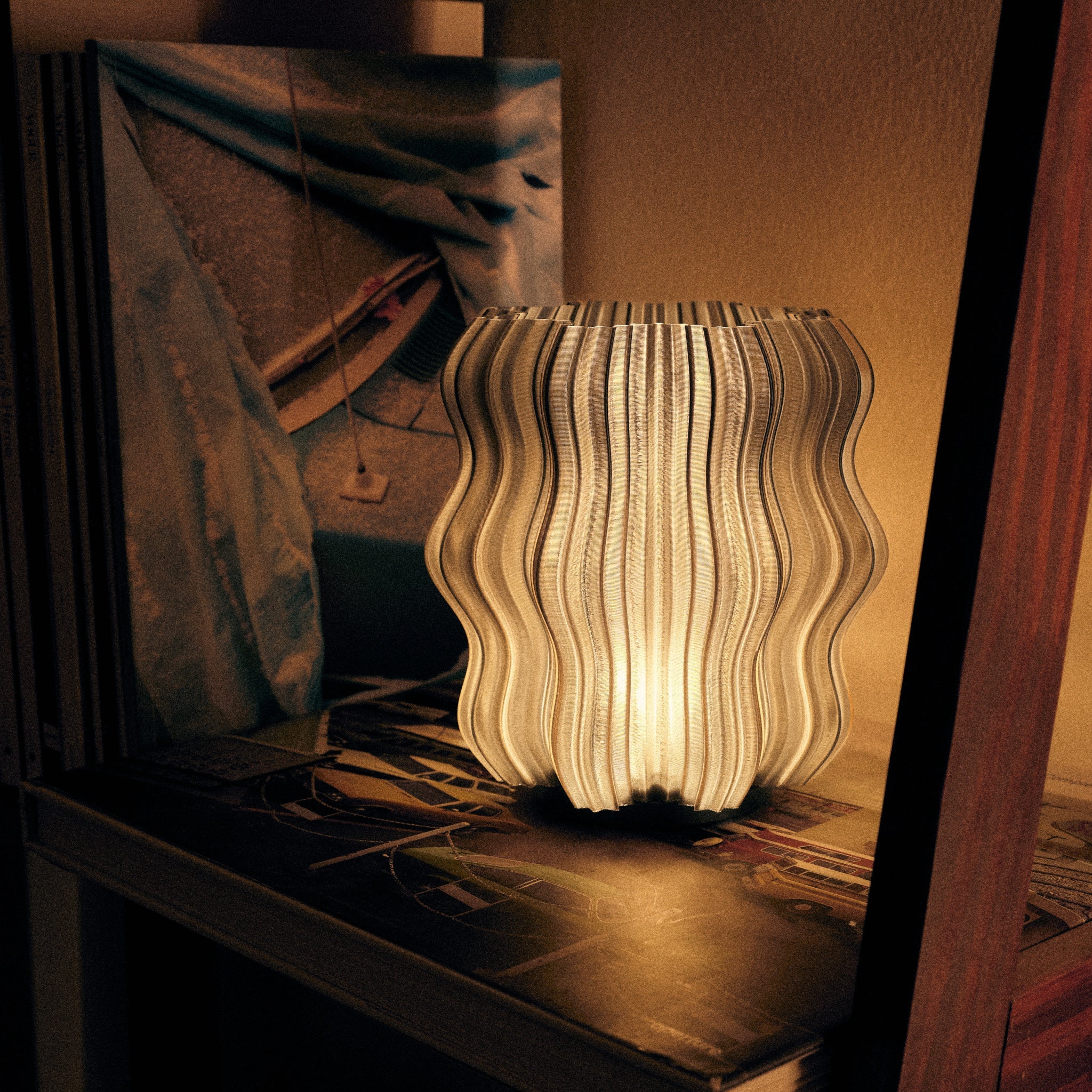 Mini Wavy Lamp