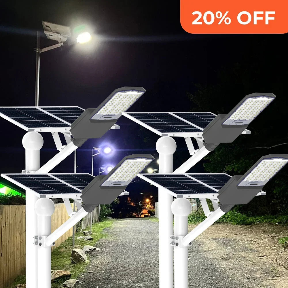 1200W Solar Parking lot Light -40000lumens