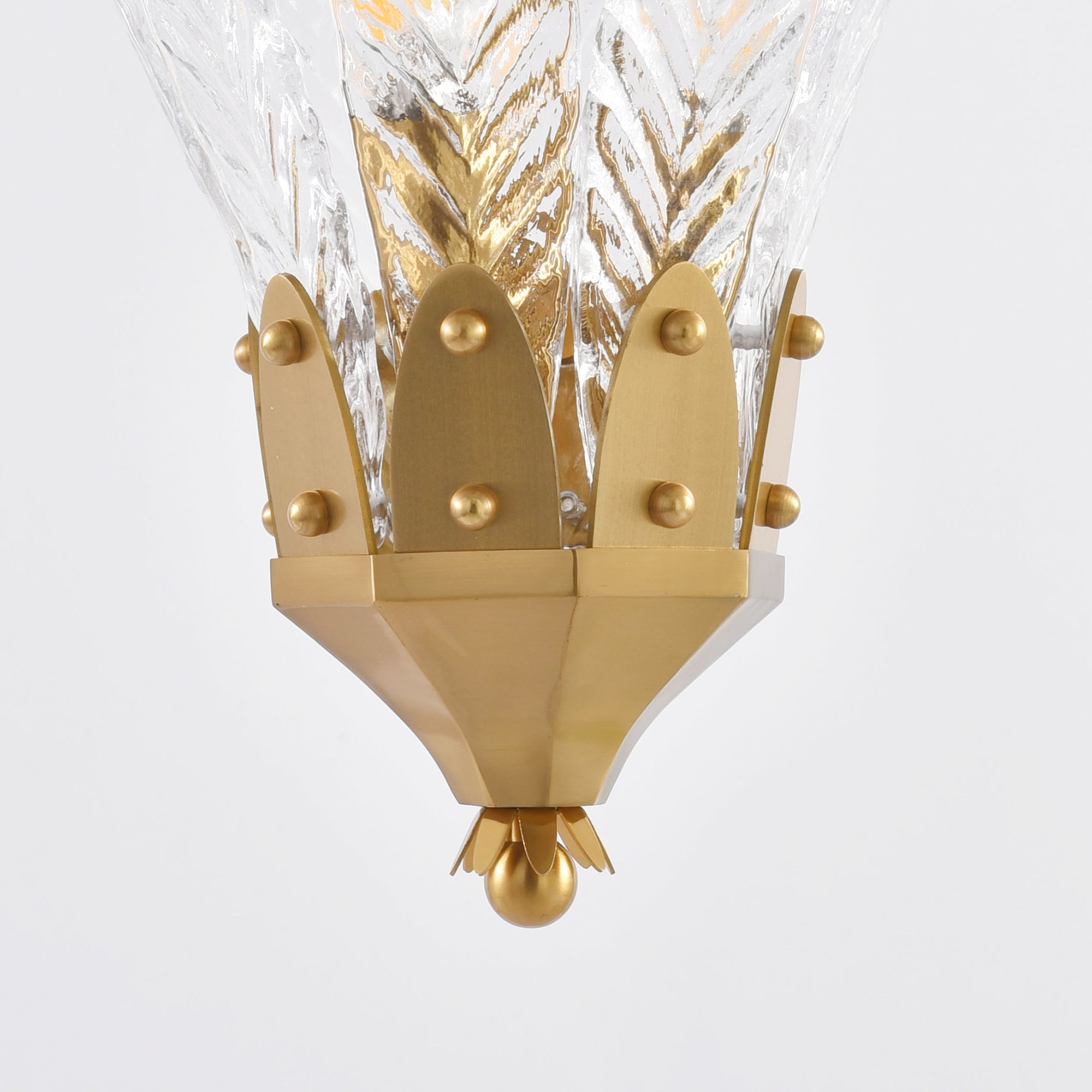 17 Inch Vito 3-Light Feather-shaped Island Pendant Light