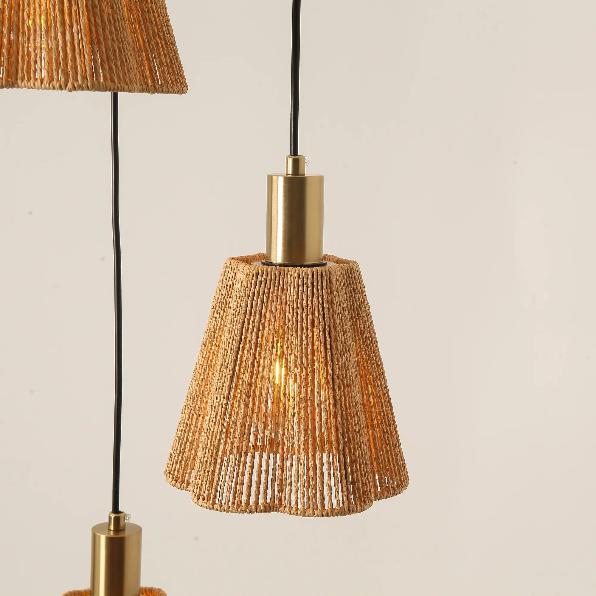 15 Inch Merle 3-Light Island Pendant Light