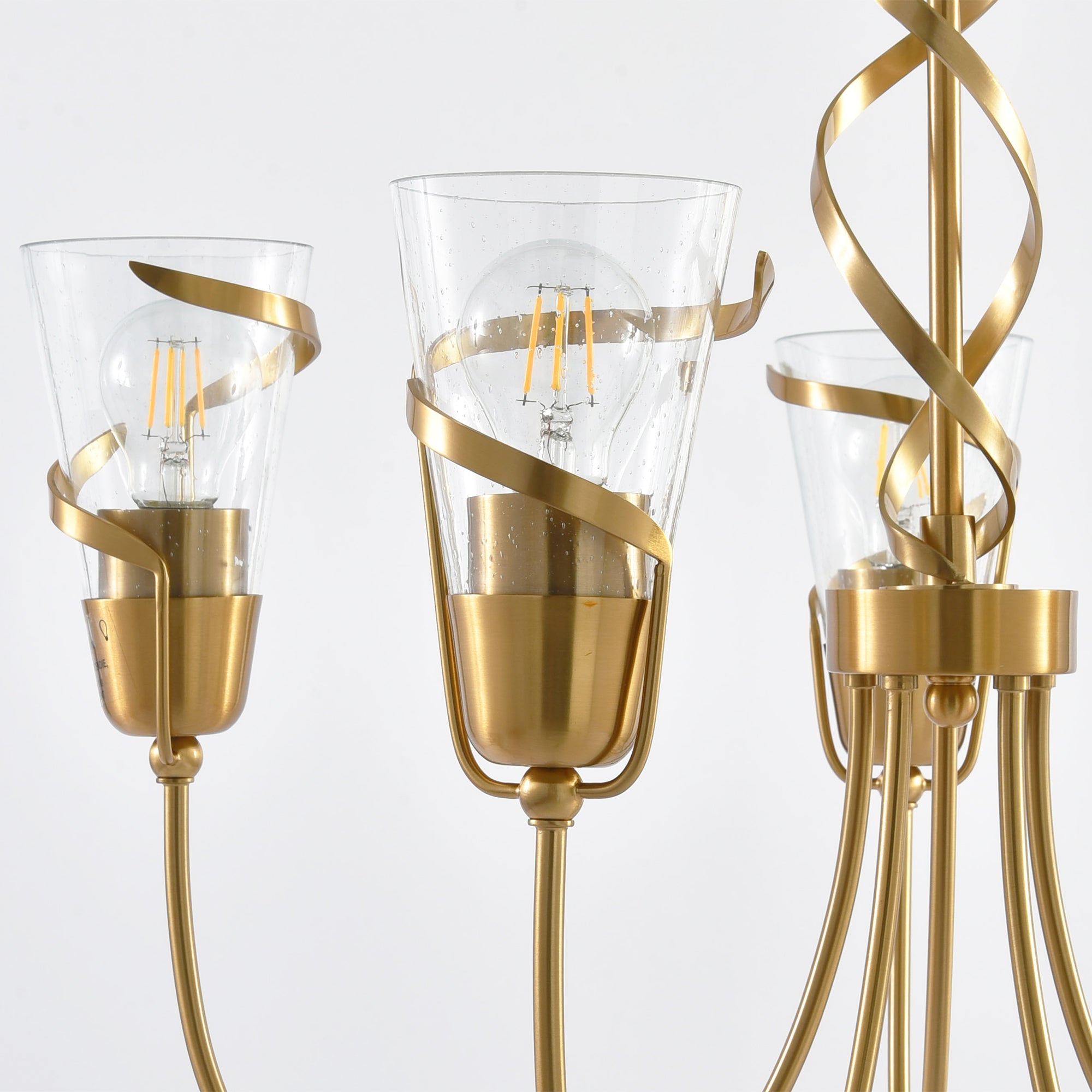 26 Inch Uriah 5-Light Golden Chandelier