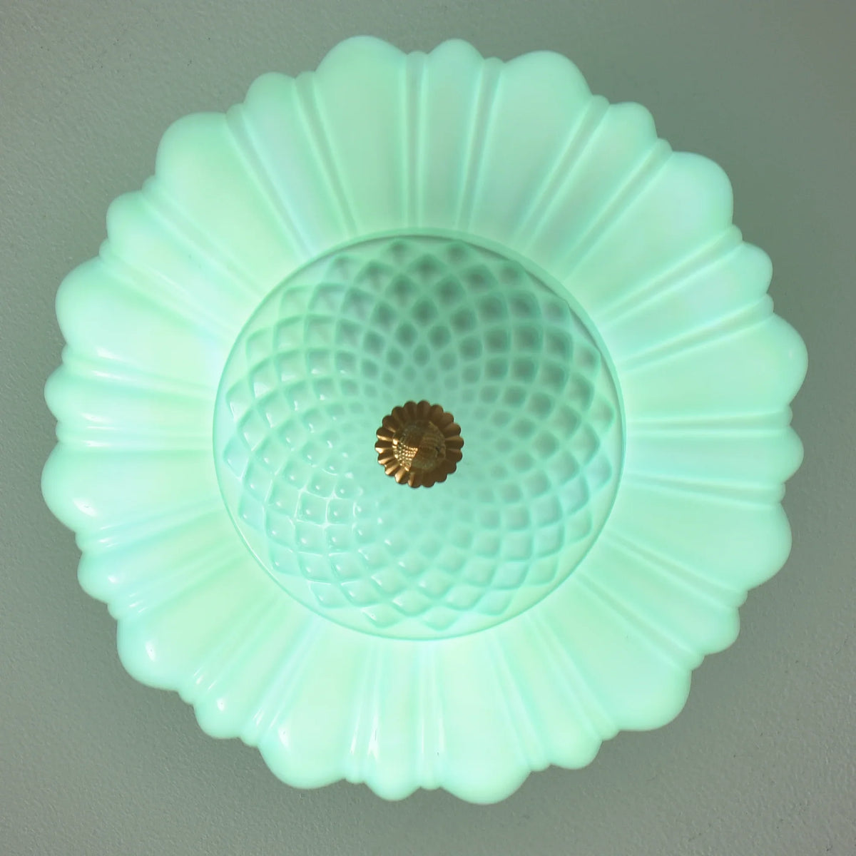 Phyllis 3-Light Gold Brass Island Pendant Light