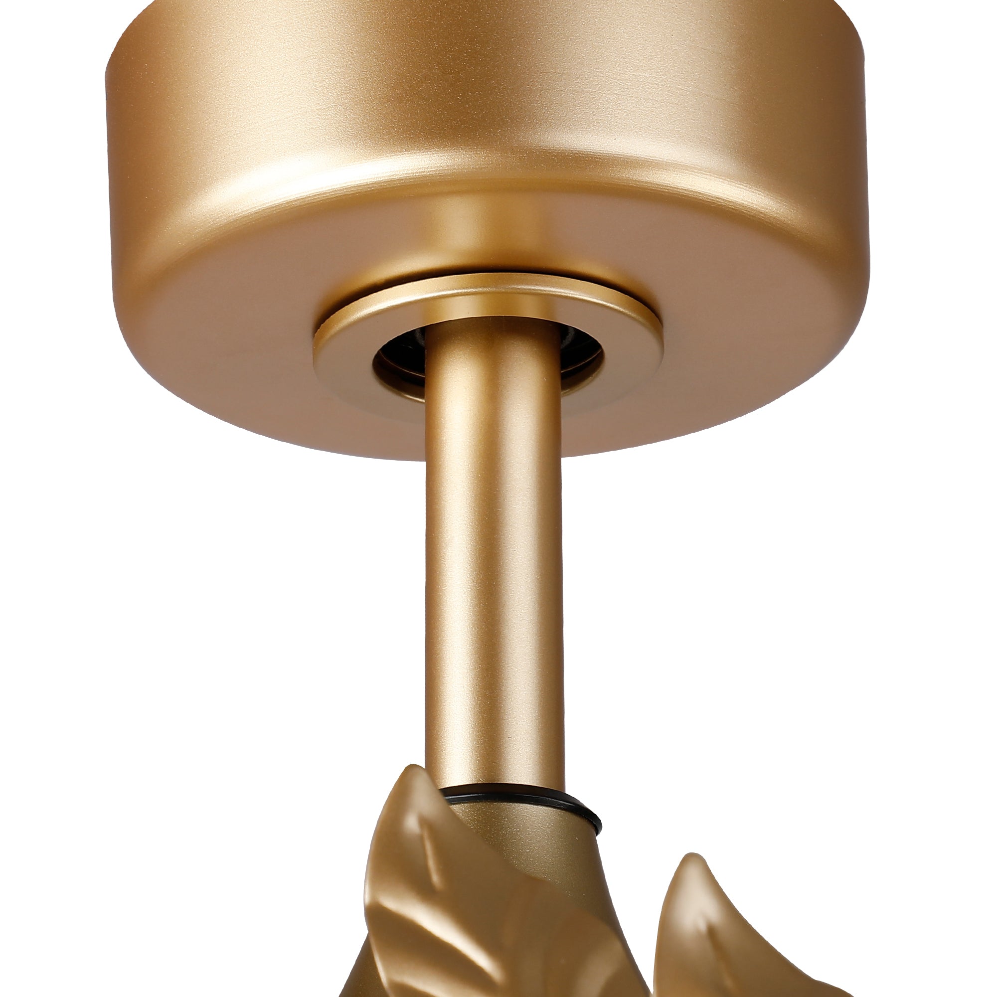 24 Inch Alexia Golden Crystal Ornament Fandelier with Remote Control