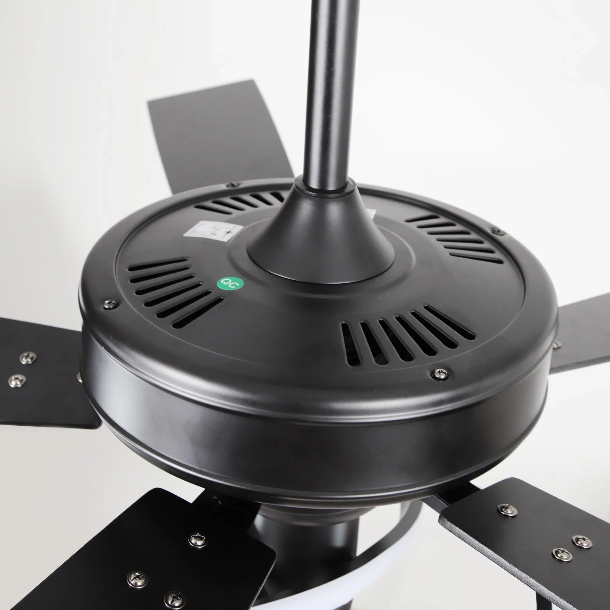 52 Inch Oregon DC Motor Modern Downrod Ceiling Fan with LED Light