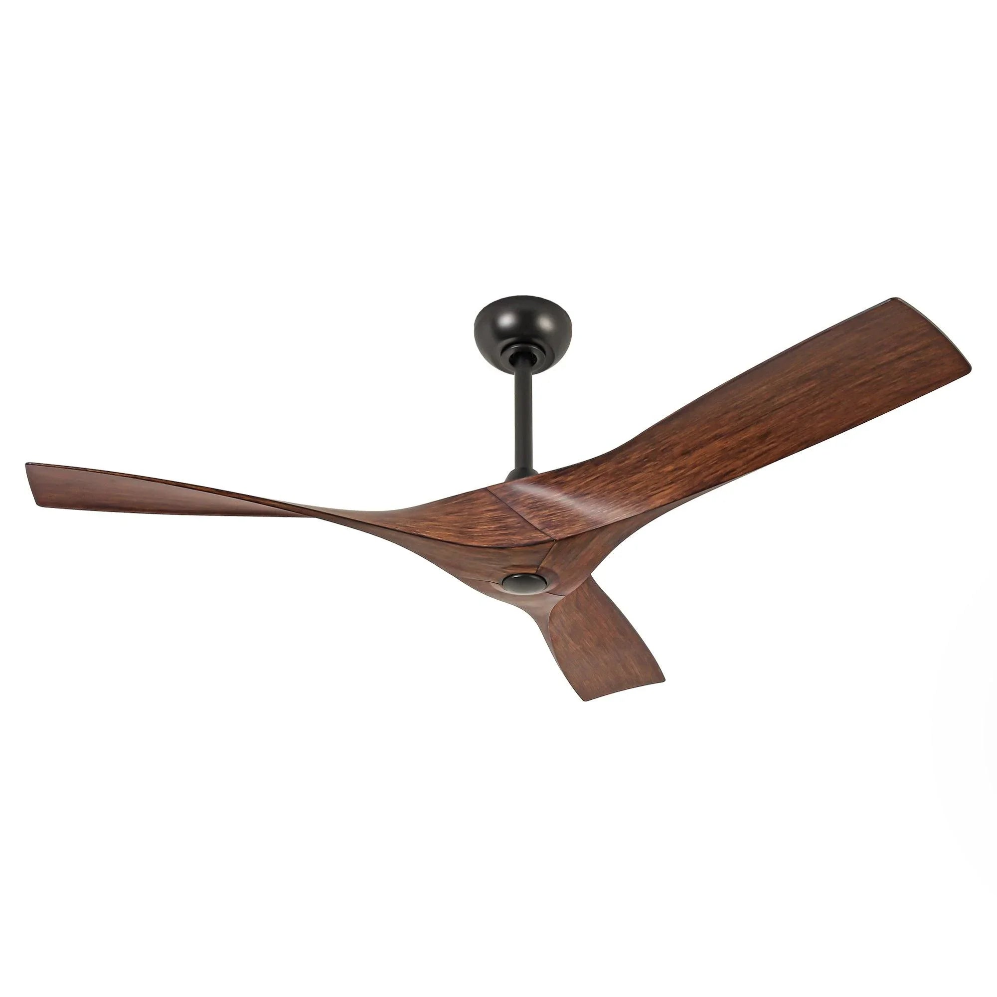 Ventilador de techo industrial con motor de CC Erin de 52 pulgadas y varilla bajante con control remoto