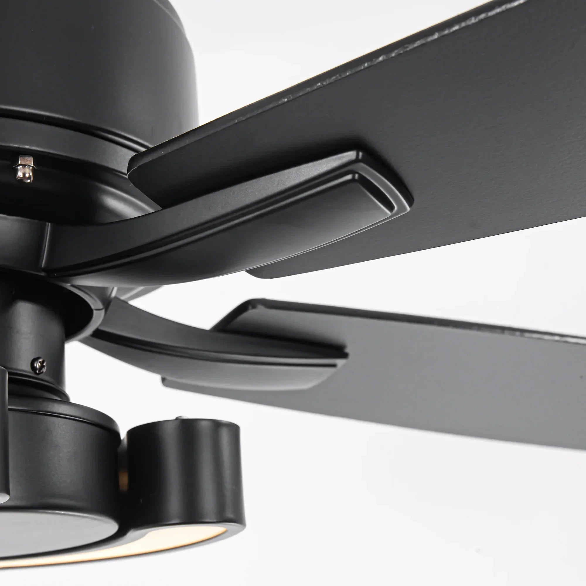 52 Inch Arlen Double-sided Blades Downrod Mount LED Ceiling Fan with Remote Control